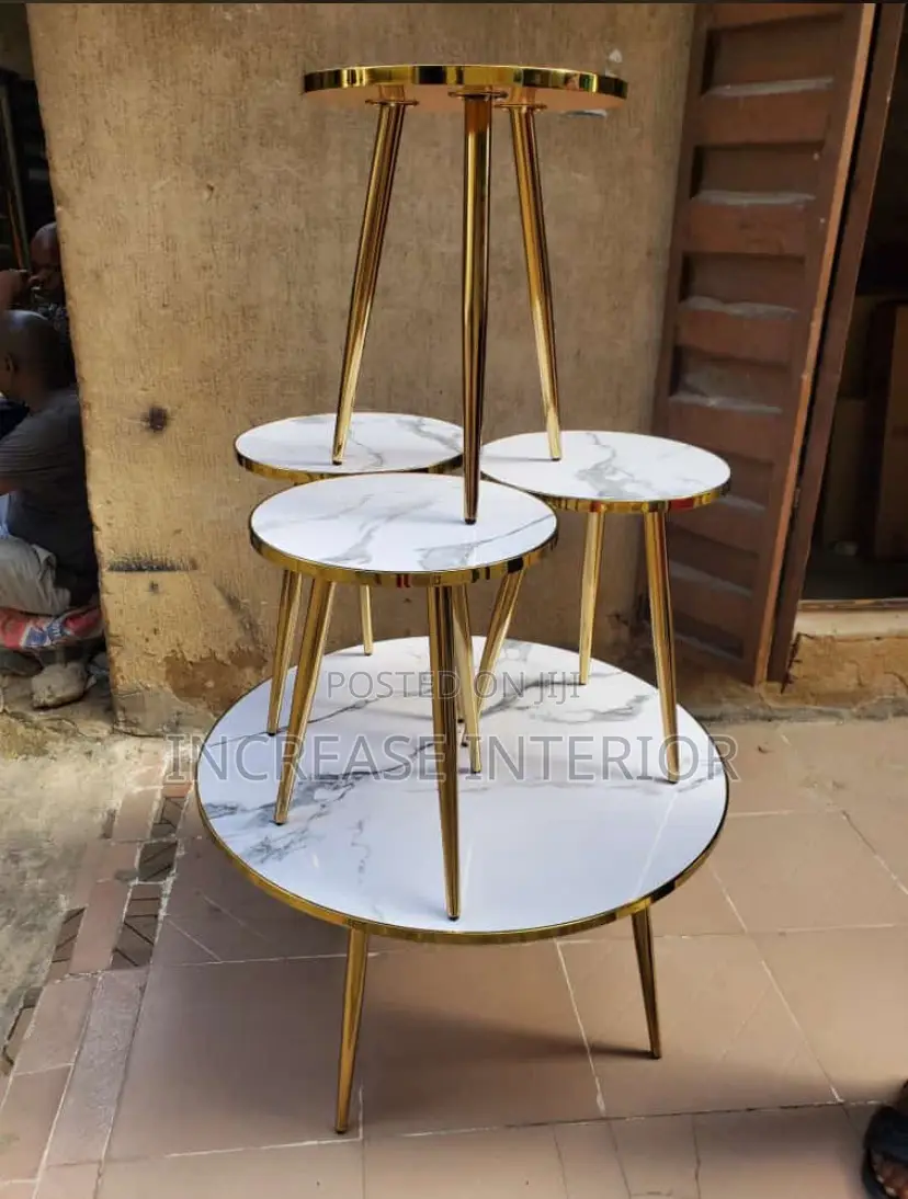 Imported Quality Design Center With Sides Stools
