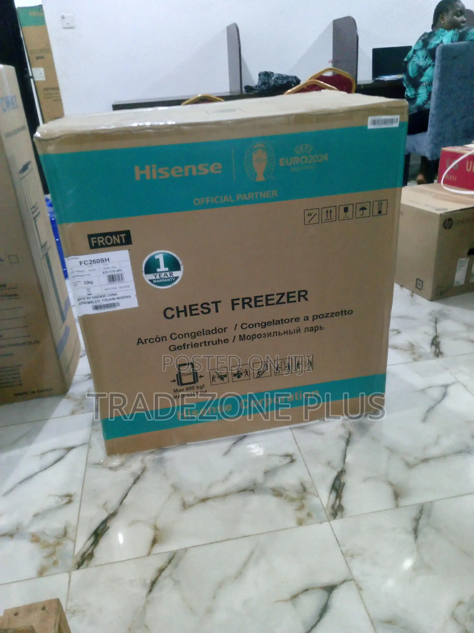 Reliable 198ltrs Hisense Chest Freezer Single Door
