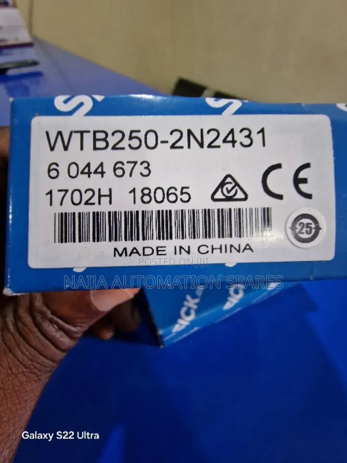 Sick - Wtb250-2n2431 Photoelectric Sensor | 6044673