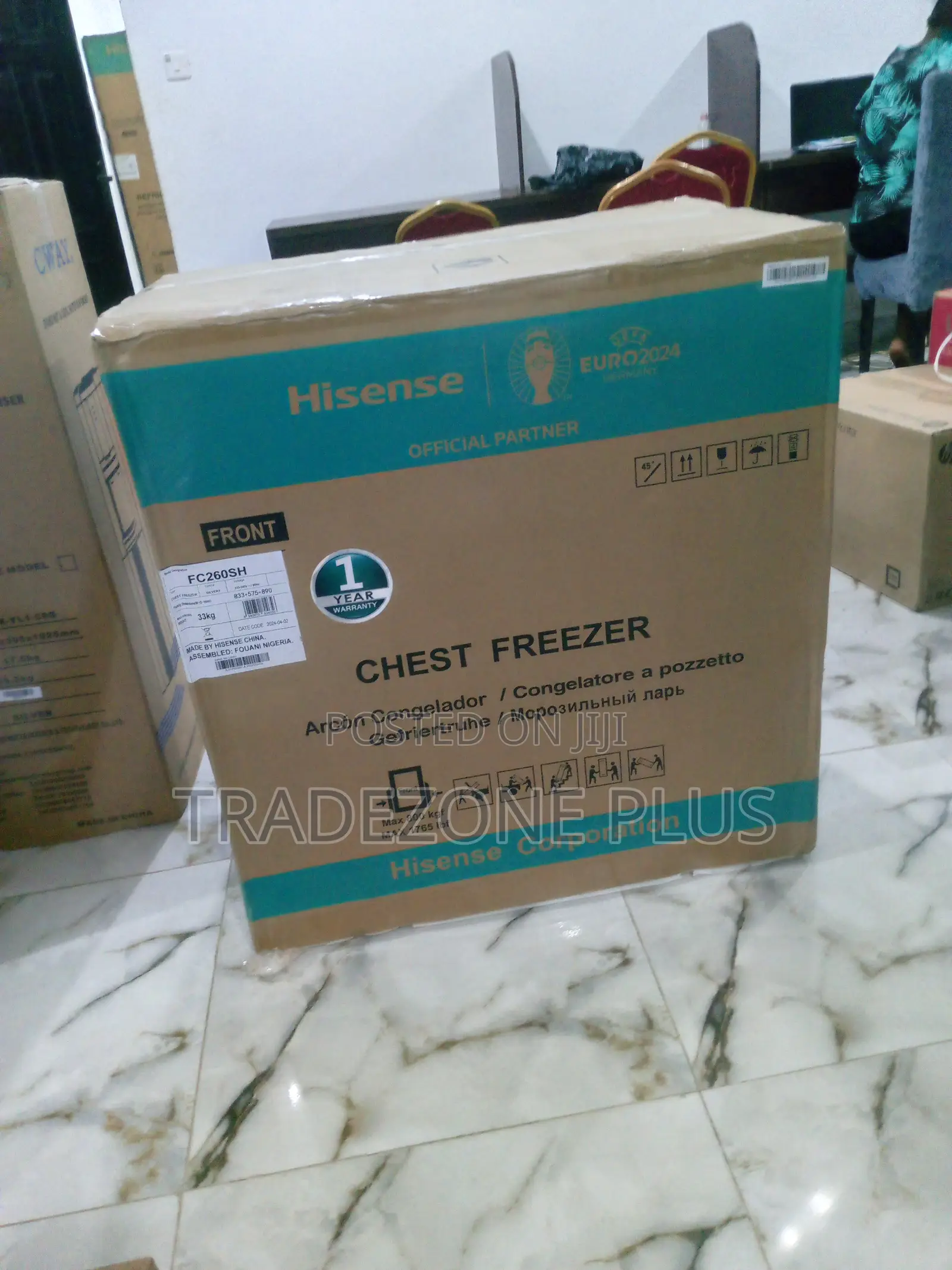 Reliable Hisense 198ltrs Fc260sh Chest Freezer