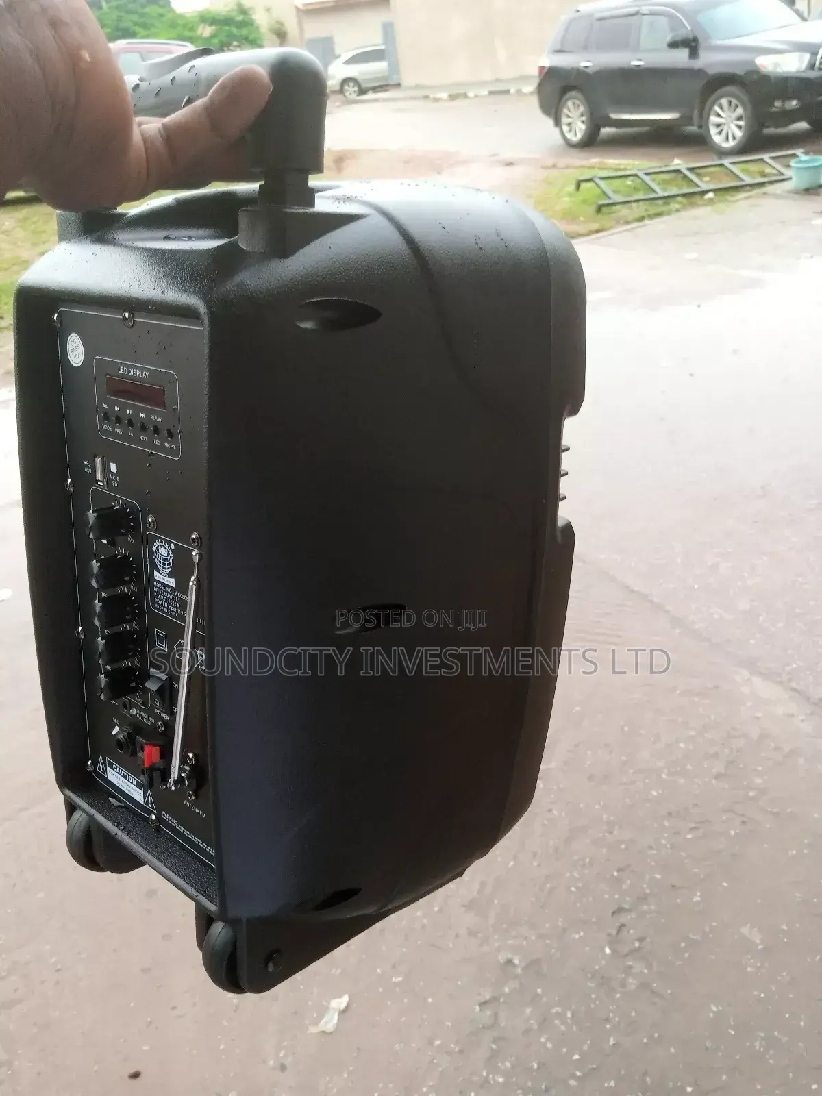 8 Inches Rock View Portable Pa System