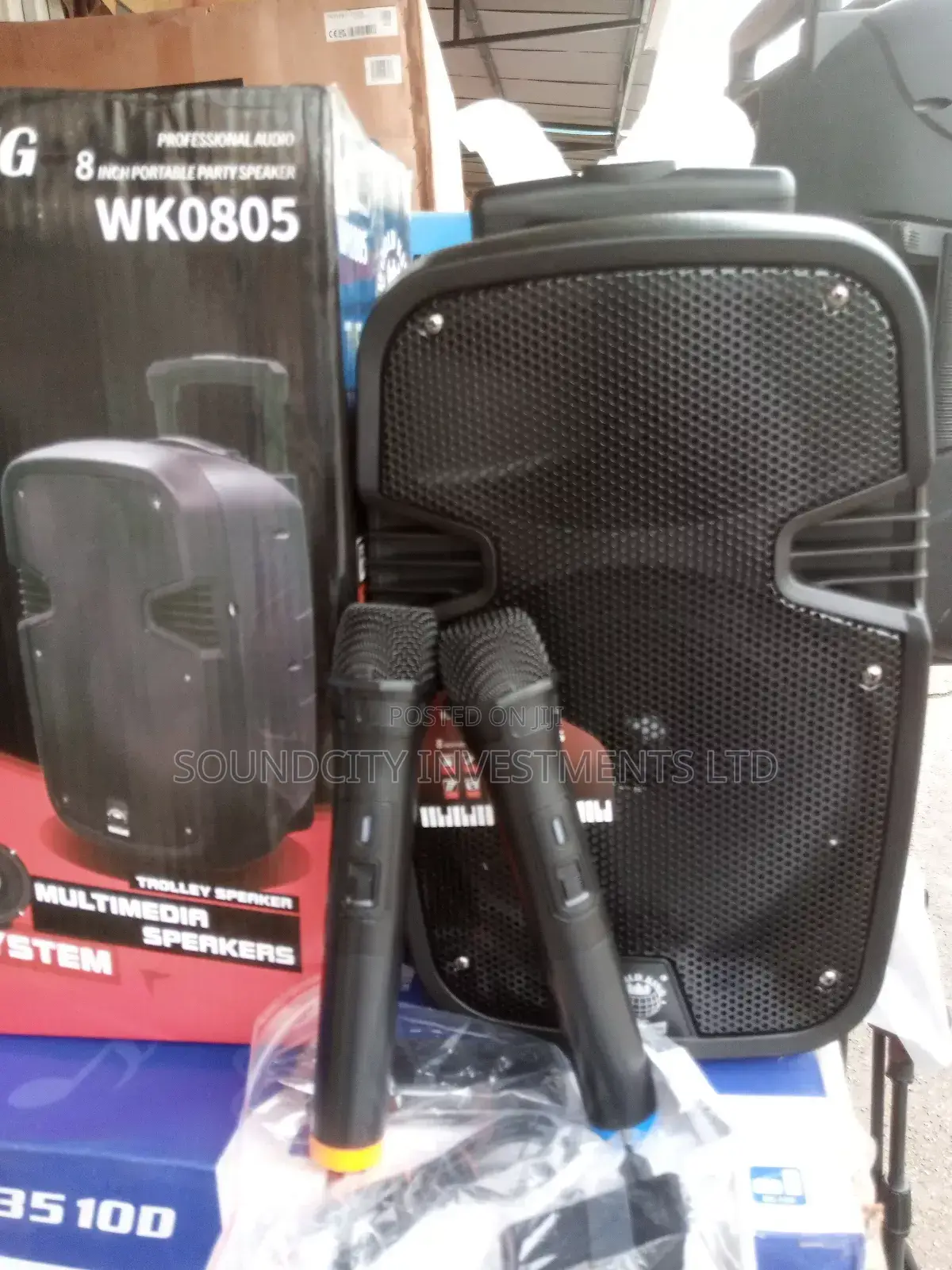 8 Inches Rock View Portable Pa System
