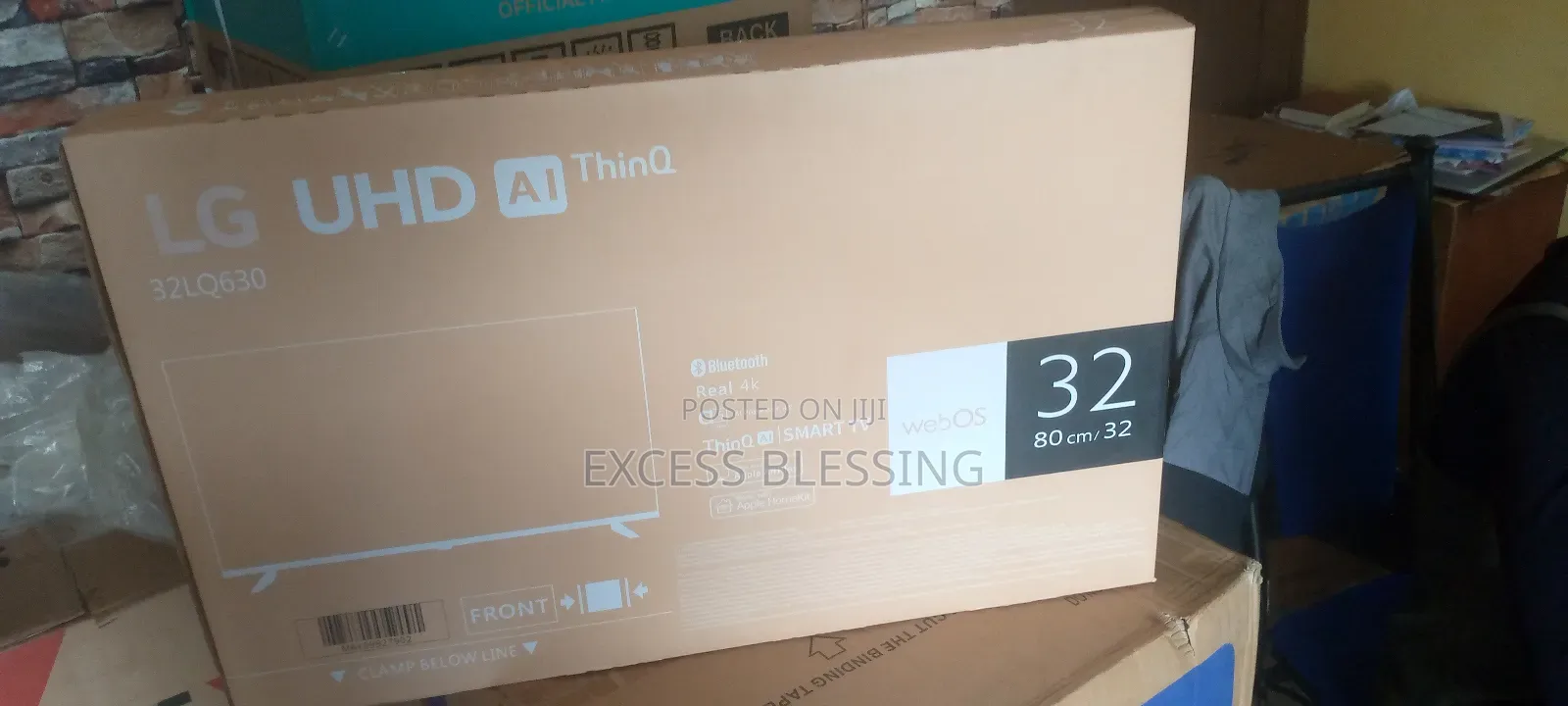 Original Frameless LG 32" Smart TV+Youtube-32lq630
