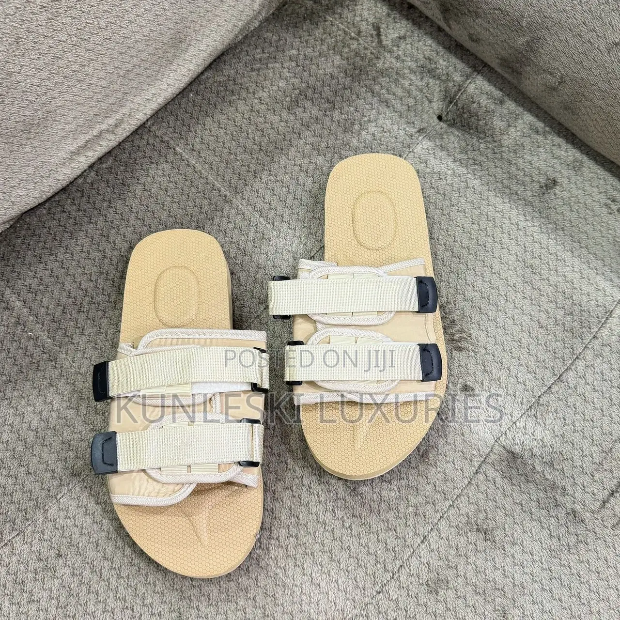 Original Tech Slides Black / Cream