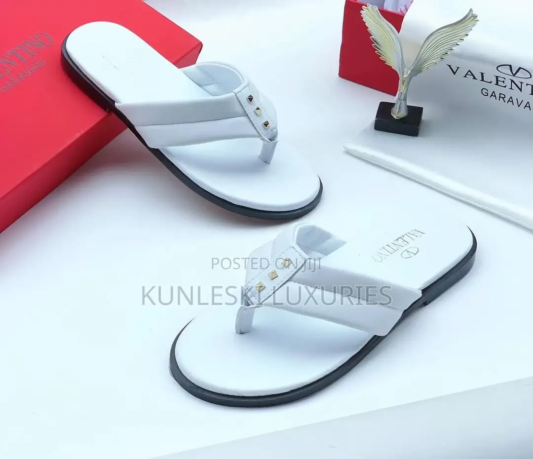 Original Valentino Men Leather Sandals