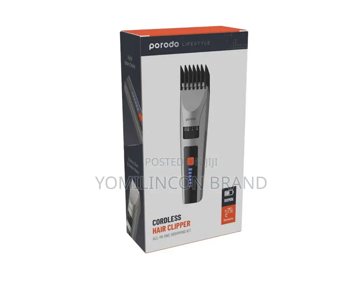 Porodo Lifestyle Rechargeable LED Display Hair