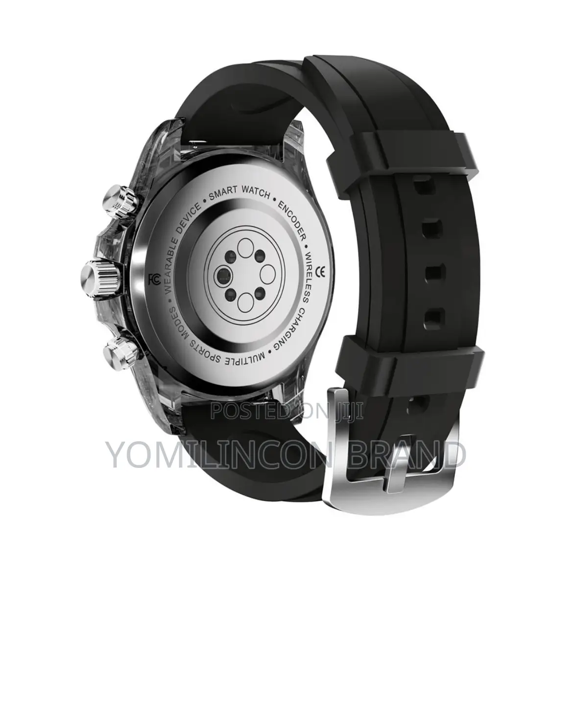 Porodo RAYTONA Smart Watch With Silicone and Metal Strap