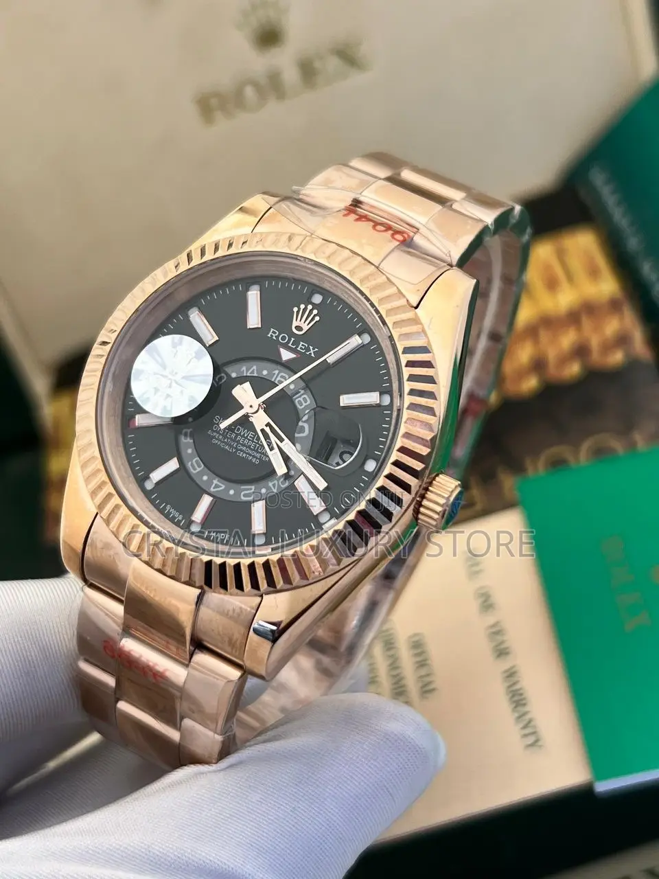 Rolex Quality Luxury Automatic Engine Water Proof Wristwatch