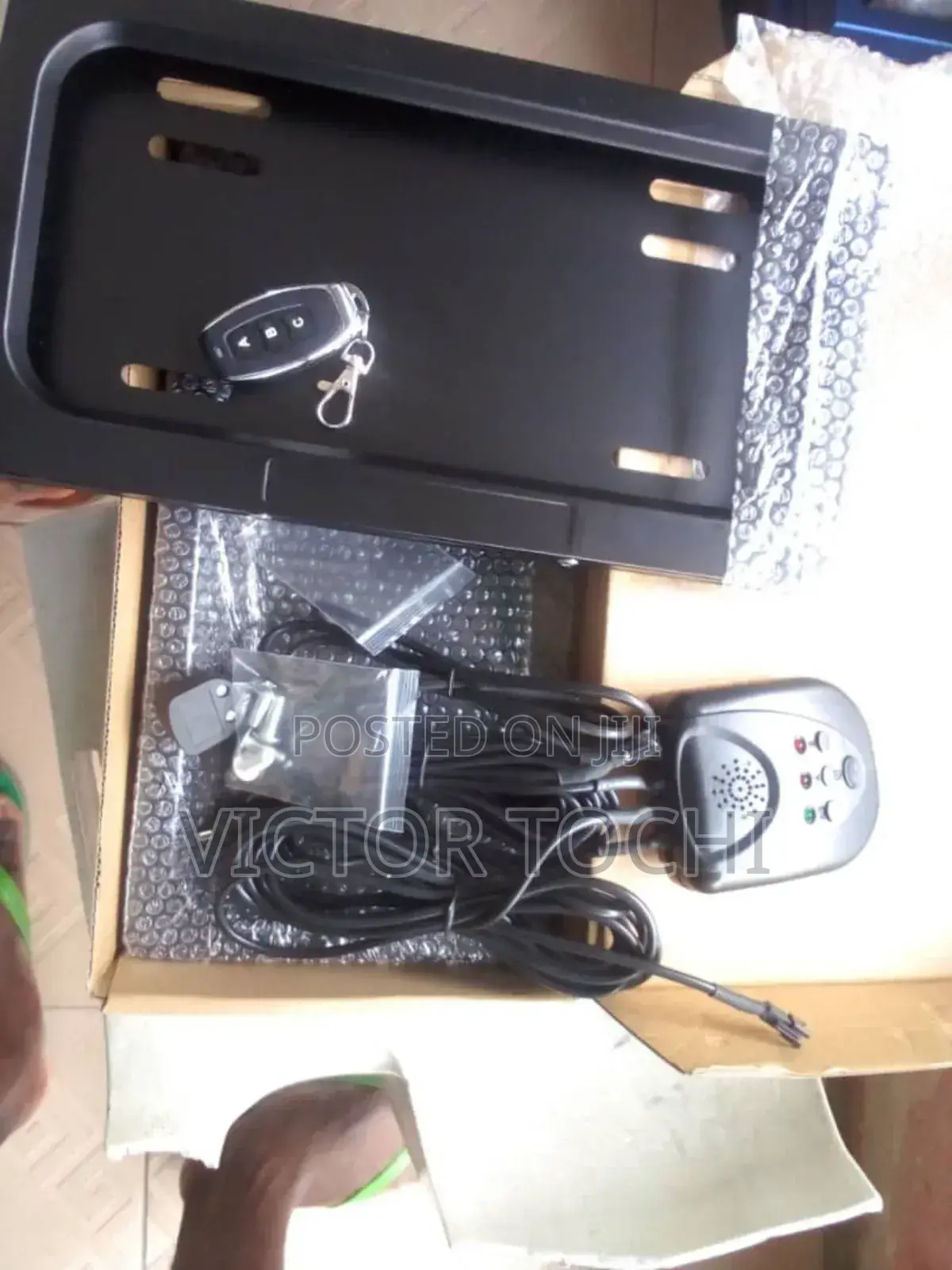 Automatic Plate Number Cover With Remote Control