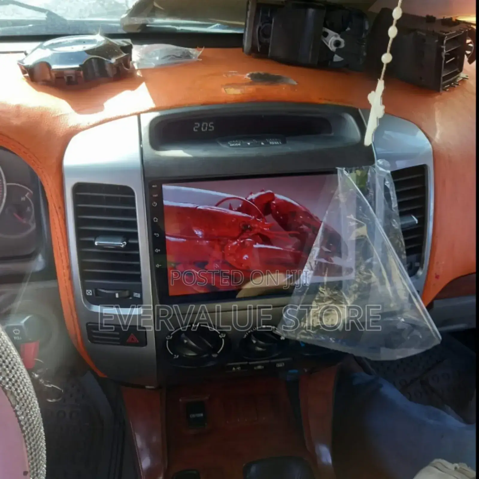 Toyota Prado 2003-2006 Android Player and Reverse Camera