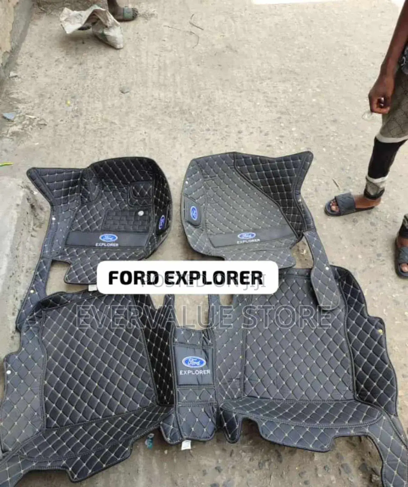 Ford Explorer Tile Customized Floor Mat With Logo