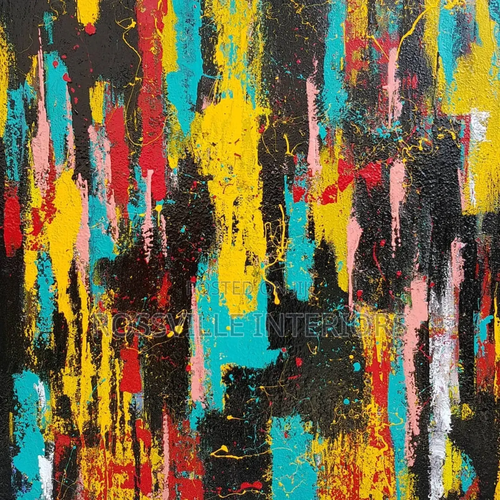 Beautiful Abstract Painting From Our Illustrious Painter