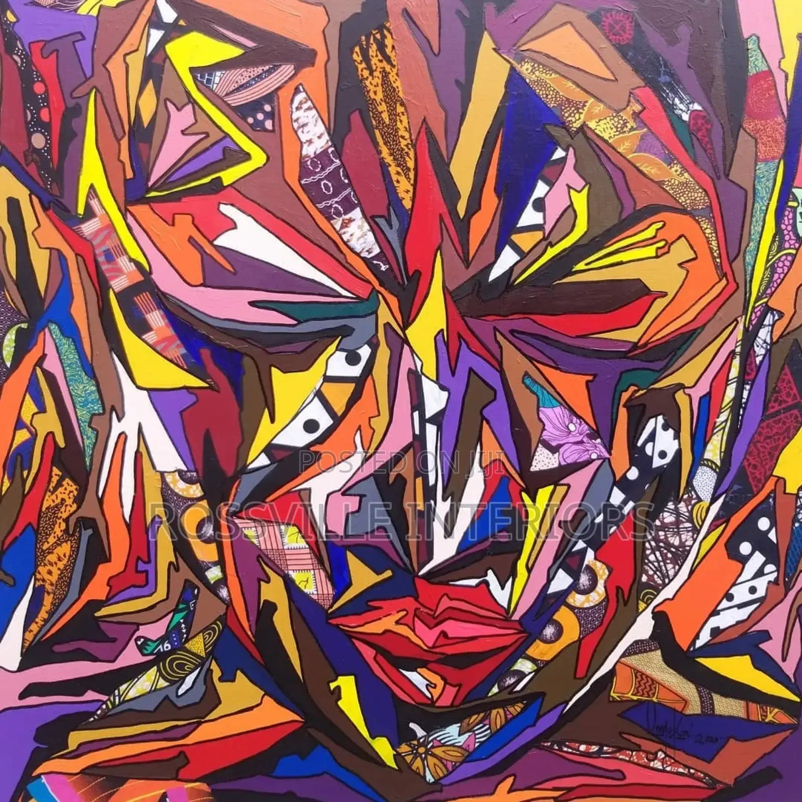 Beautiful Abstract Painting From Our Illustrious Painter