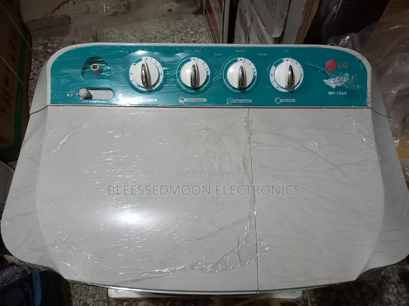 Lg Inverter Manual Washing Machine Twin Automatic Pump 7.5kg