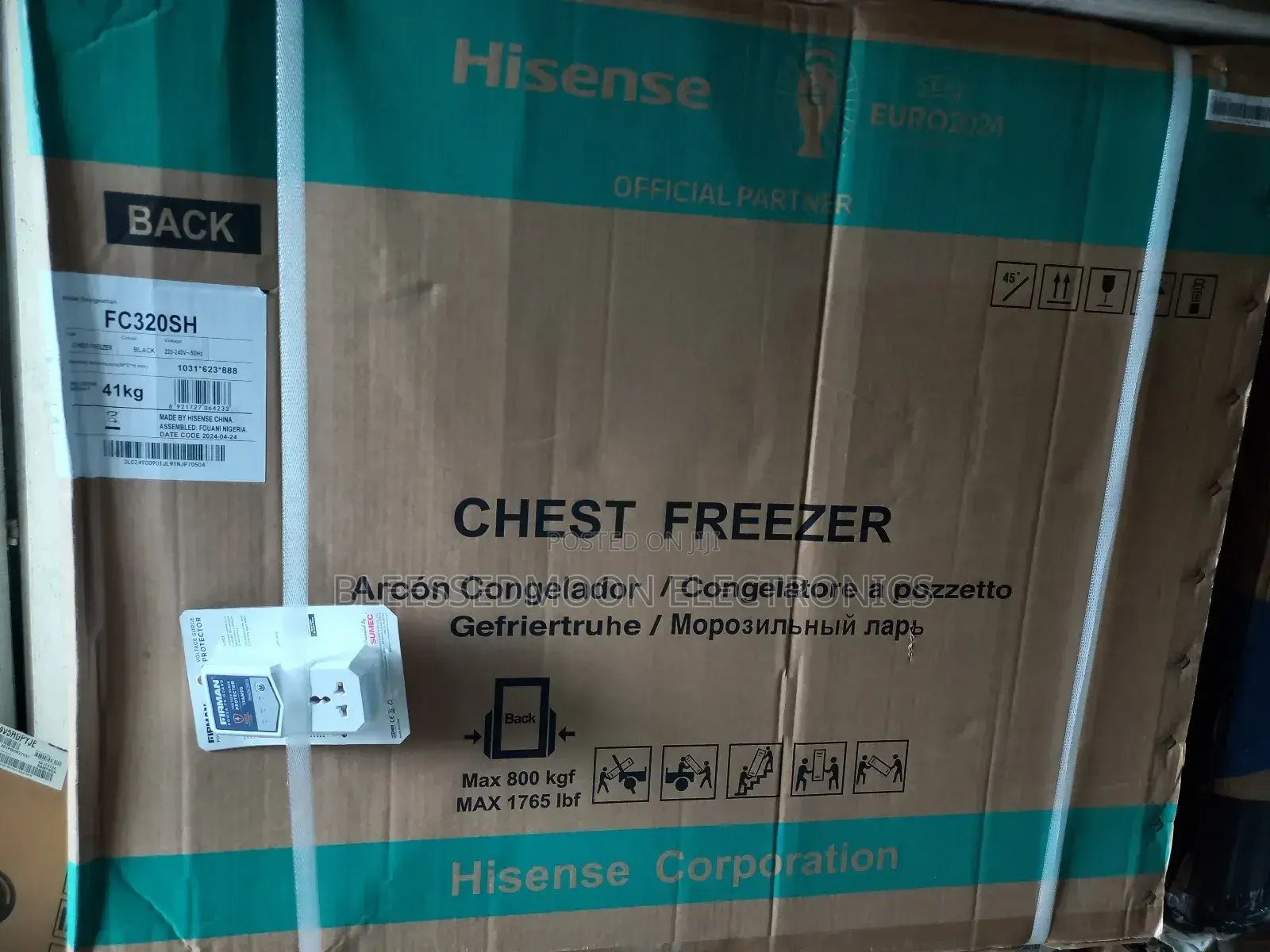 Hisense Expert Inverter Chest Freezer 320L 3 Years Warranty