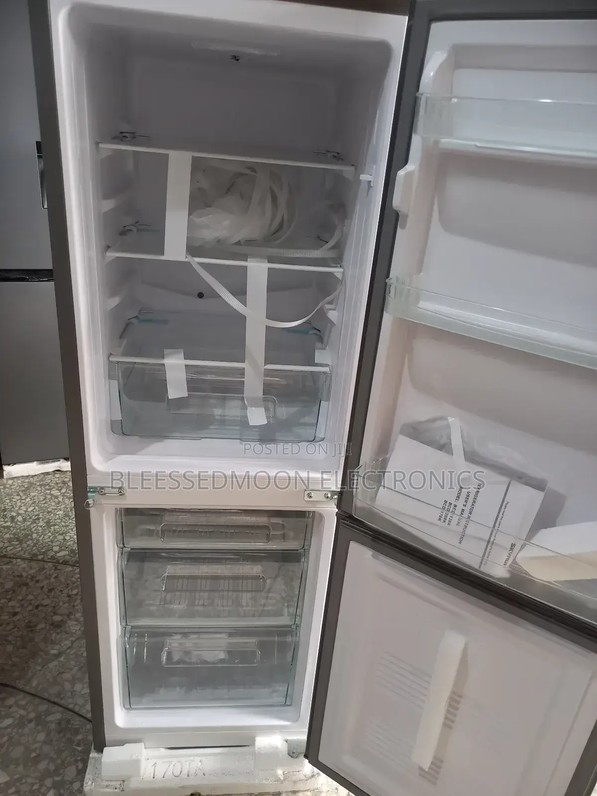 Skyrun Stabiliser Free Standing Fridge Down Freezer 3 Yrs W