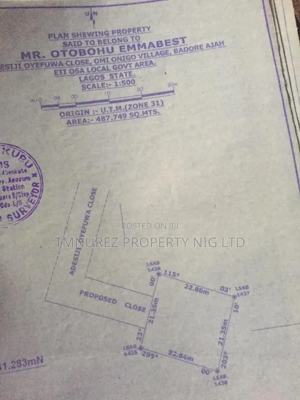 Land for Sale at Badore Ajah Lekki
