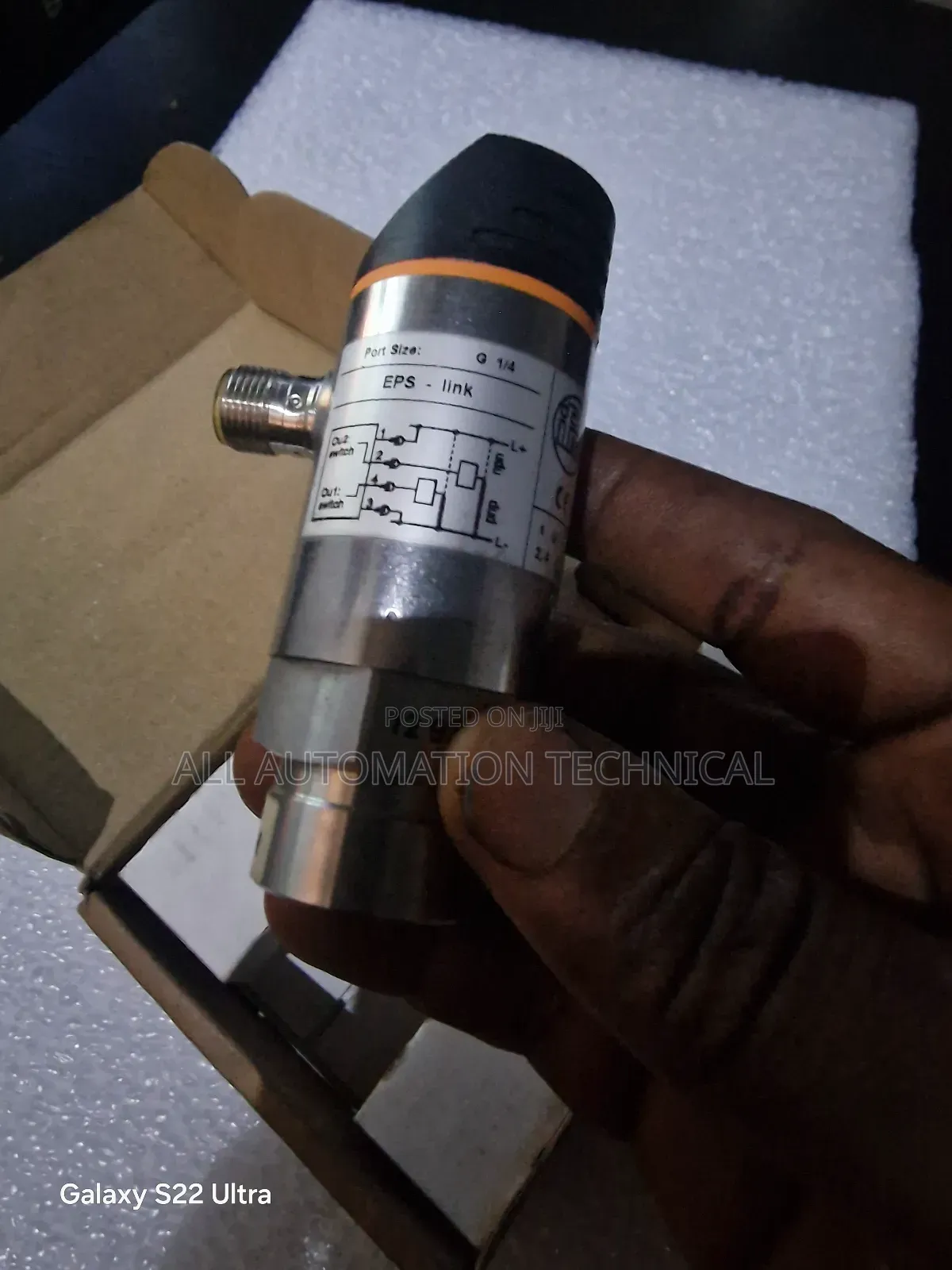 Ifm | Pe7003 | Pressure Sensor | Pe-025-Rdr14-QFRKG/Us/ /E