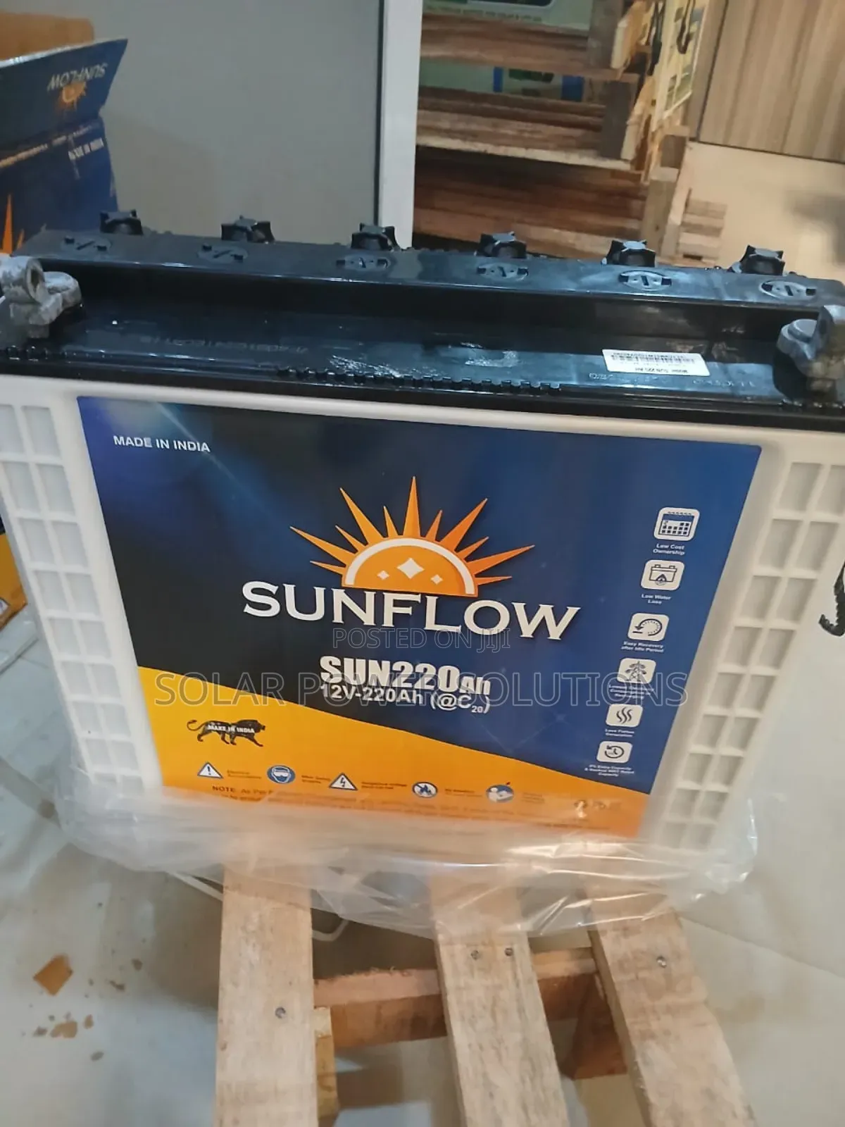 Sunflow 220ah Tubular Batteries