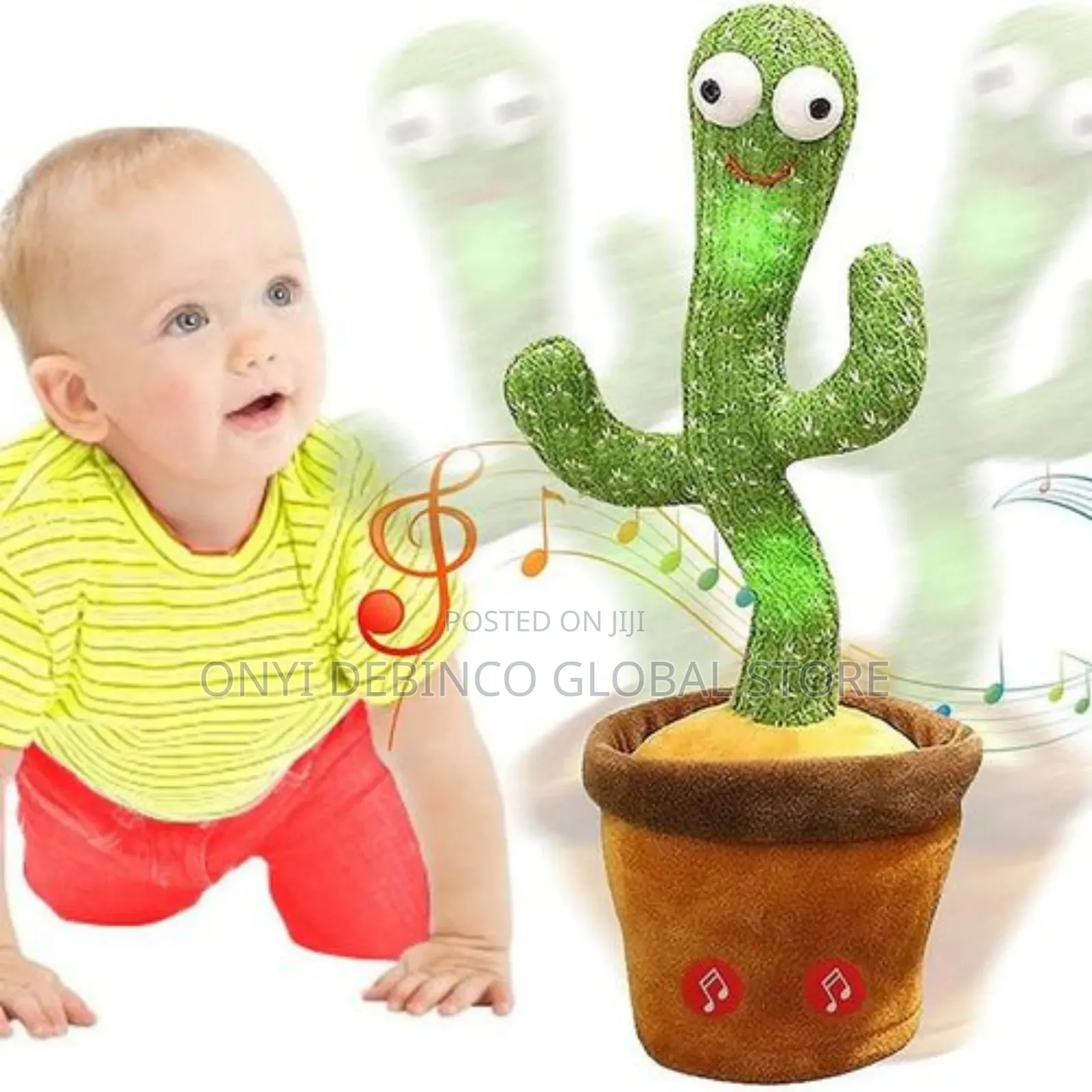 Talking Cactus Baby Toys for Kids Sing Dancing Birthday Gift