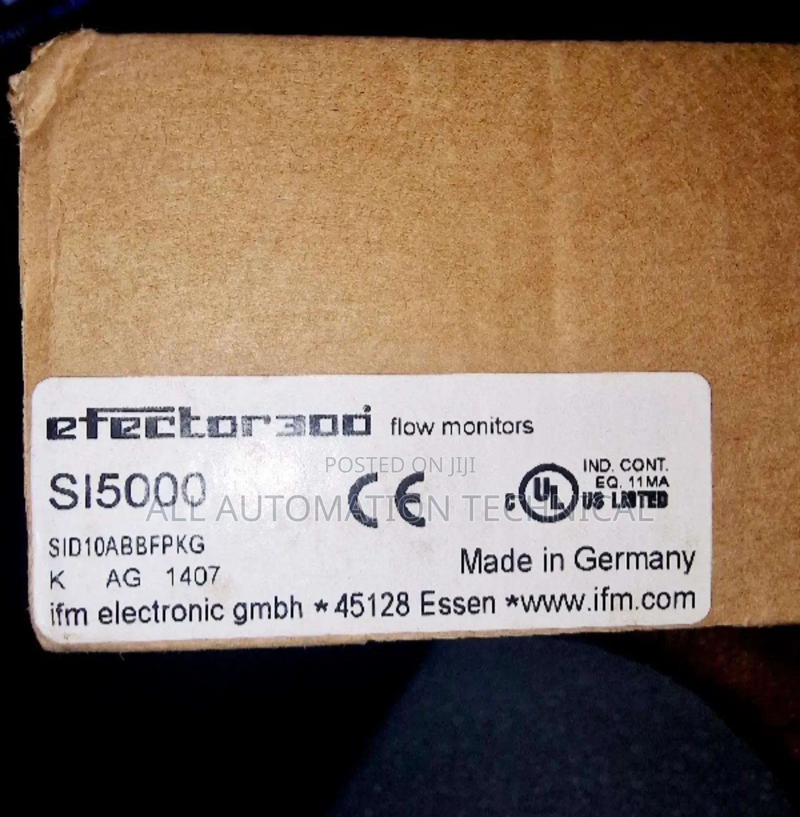 SI5000 | IFM Electronic Flow Monitor | SID10ABBFPKG/US-100