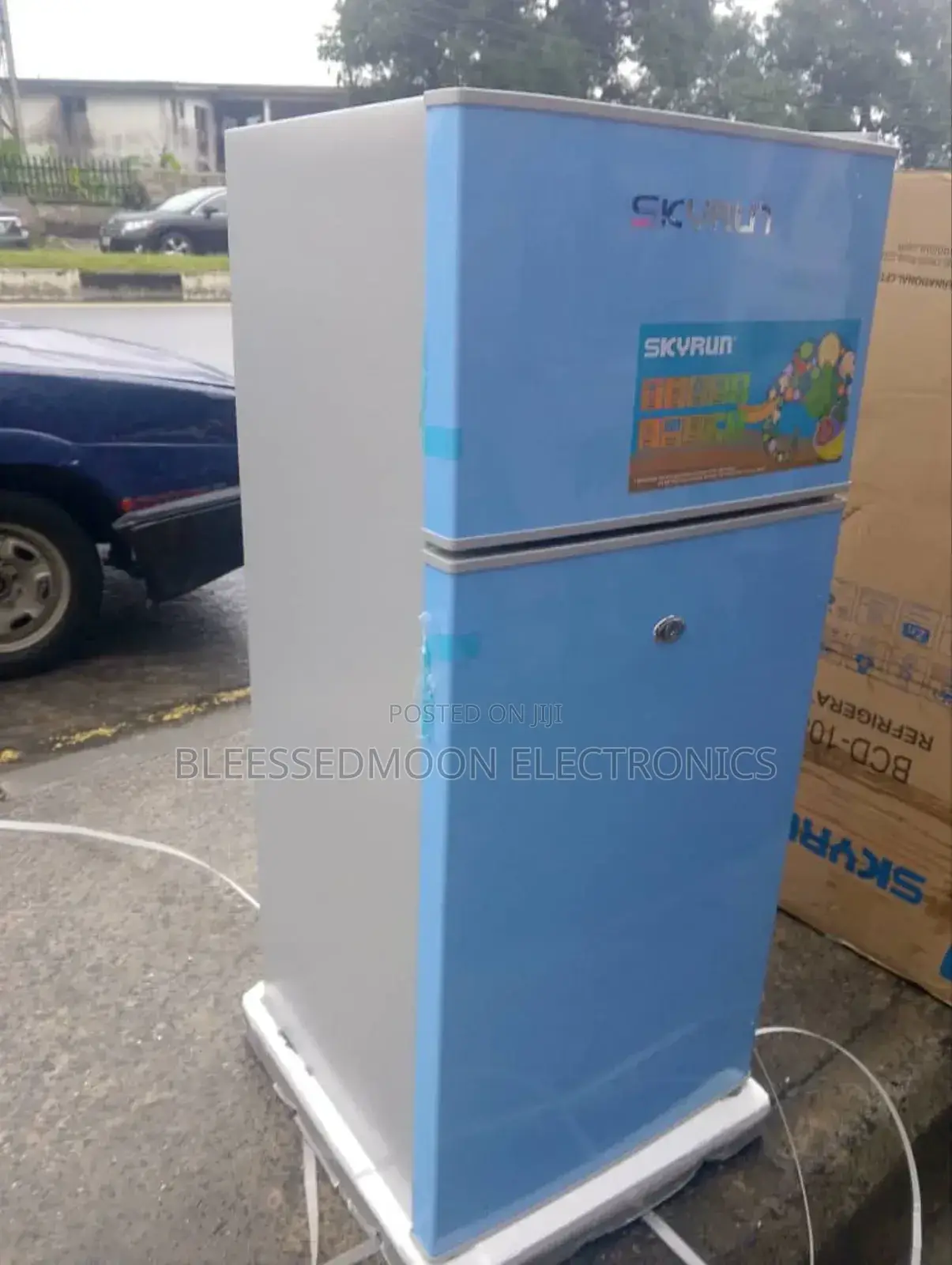 Skyrun Inverter Standing Fridge Double Doors 3 Years Warrant