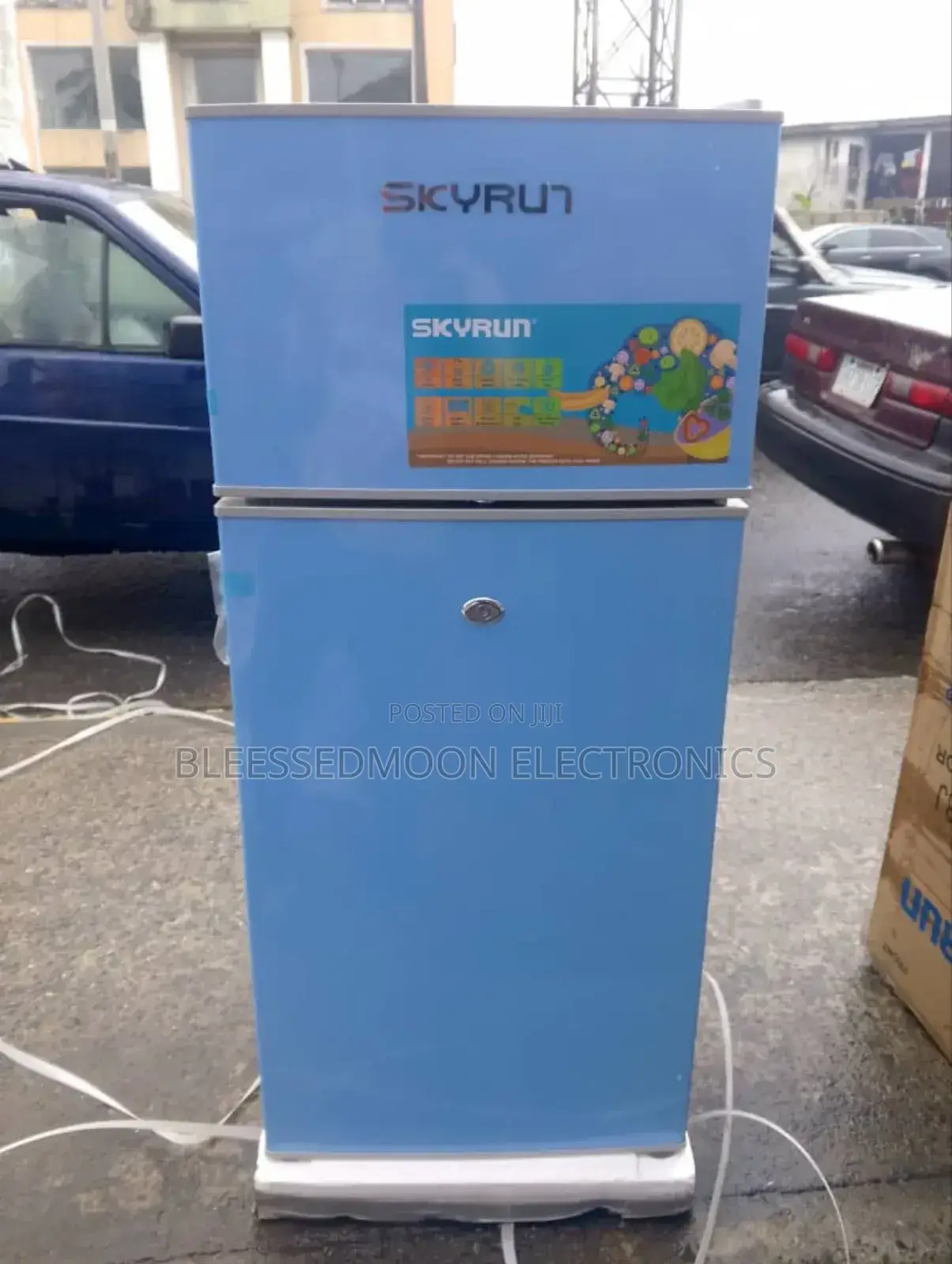 Skyrun Inverter Standing Fridge Double Doors 3 Years Warrant