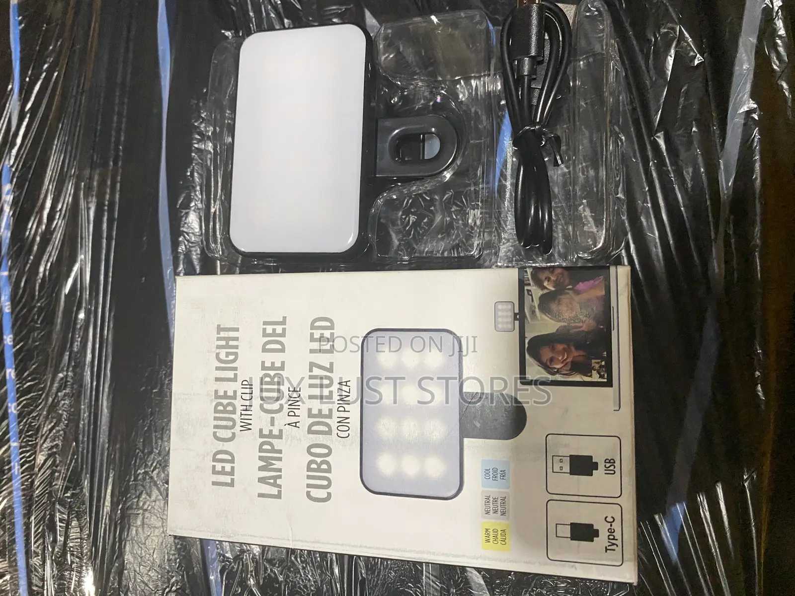 Led Cube Phone Selfie Lights