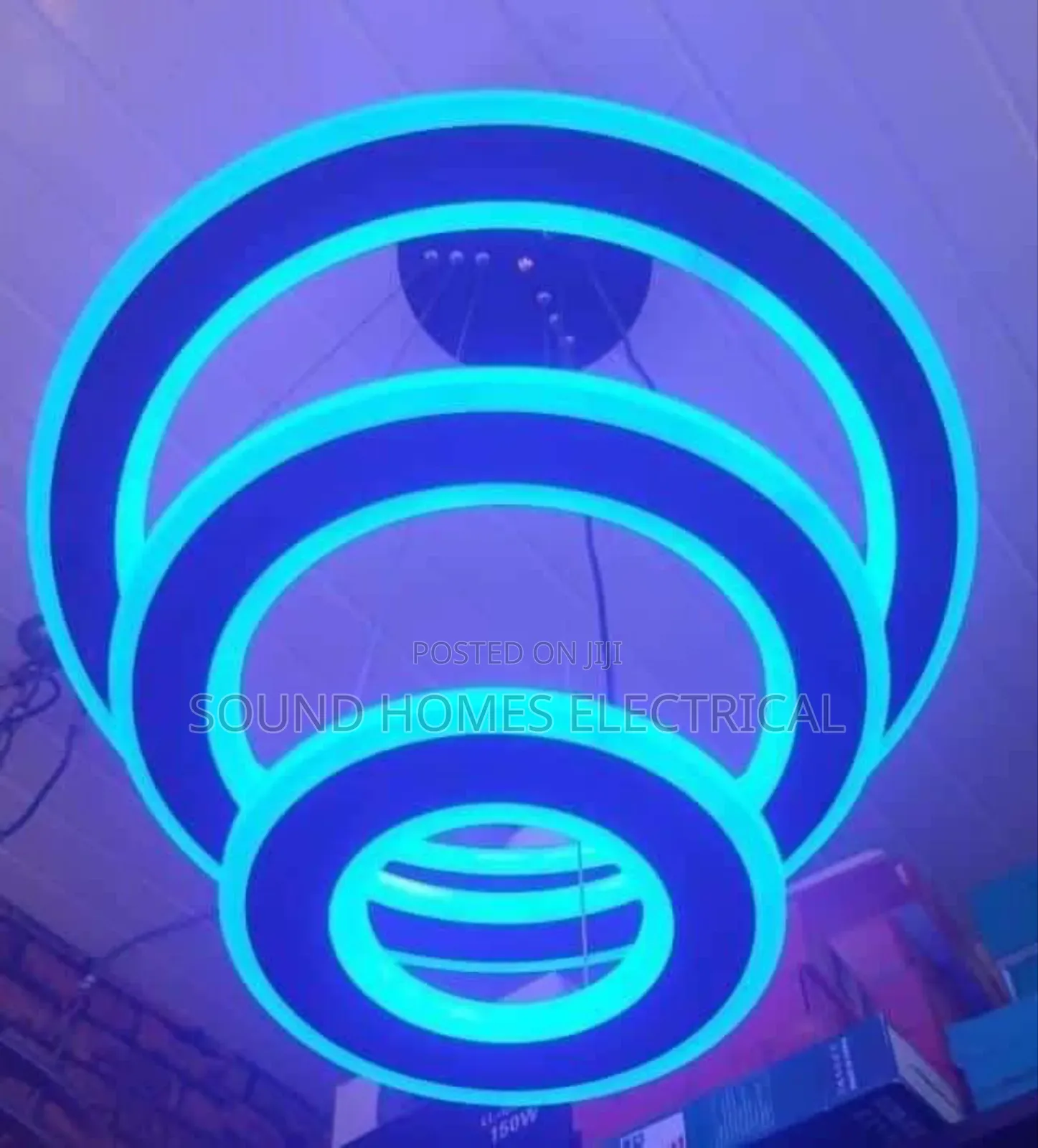 LED Tricolour Dropping Chandelier