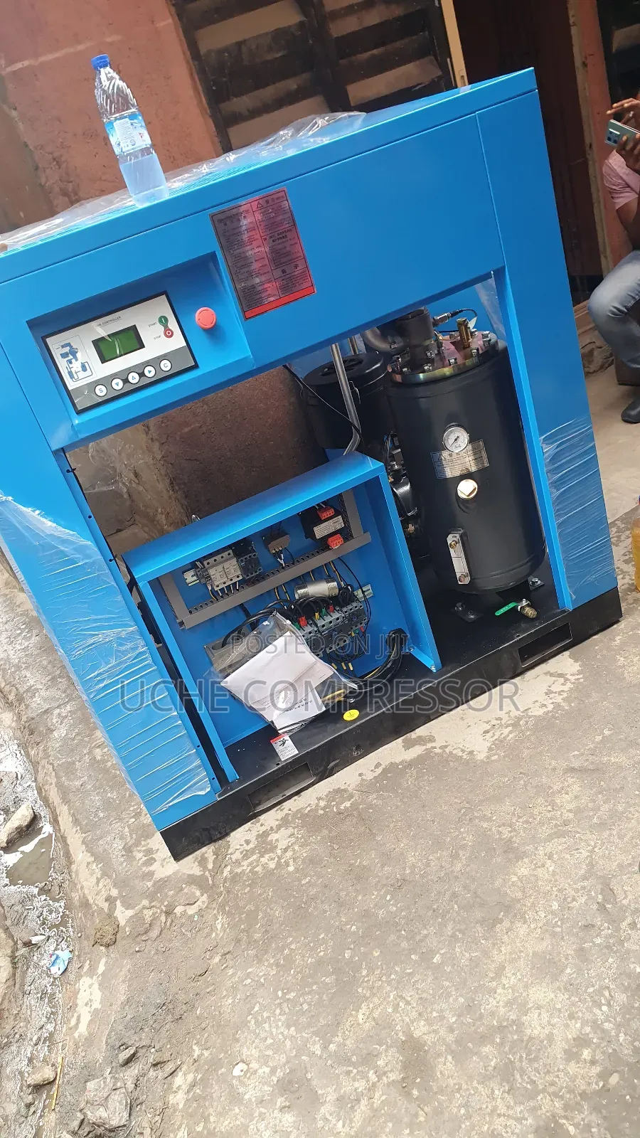 Screw Air Compressor 37kw 50hp 8bar Original One