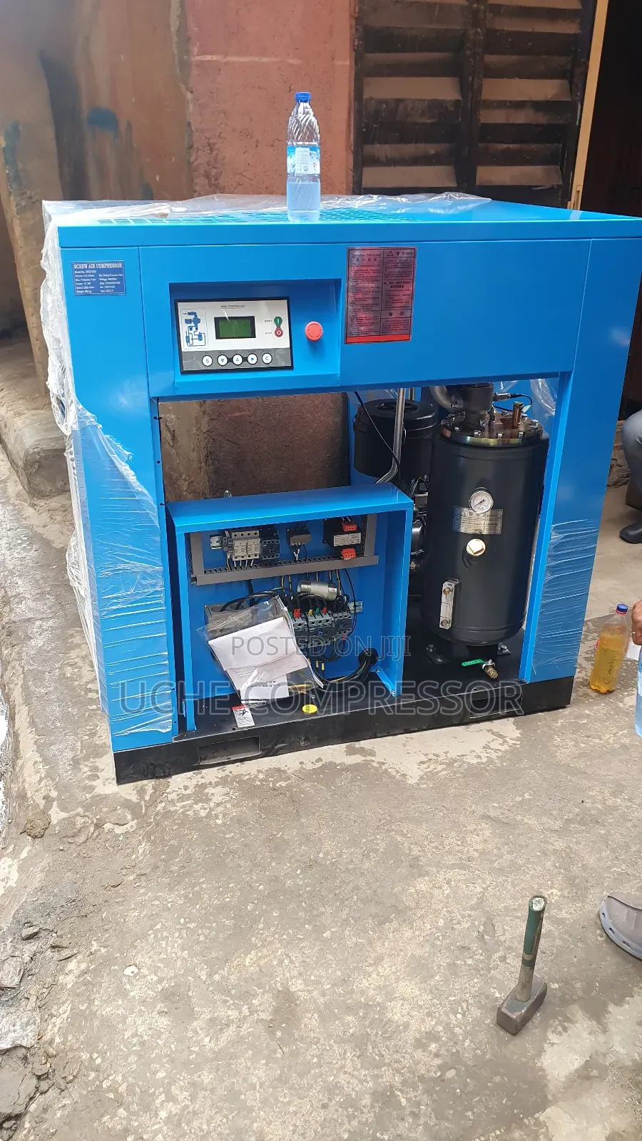 Screw Air Compressor 37kw 50hp 8bar Original One