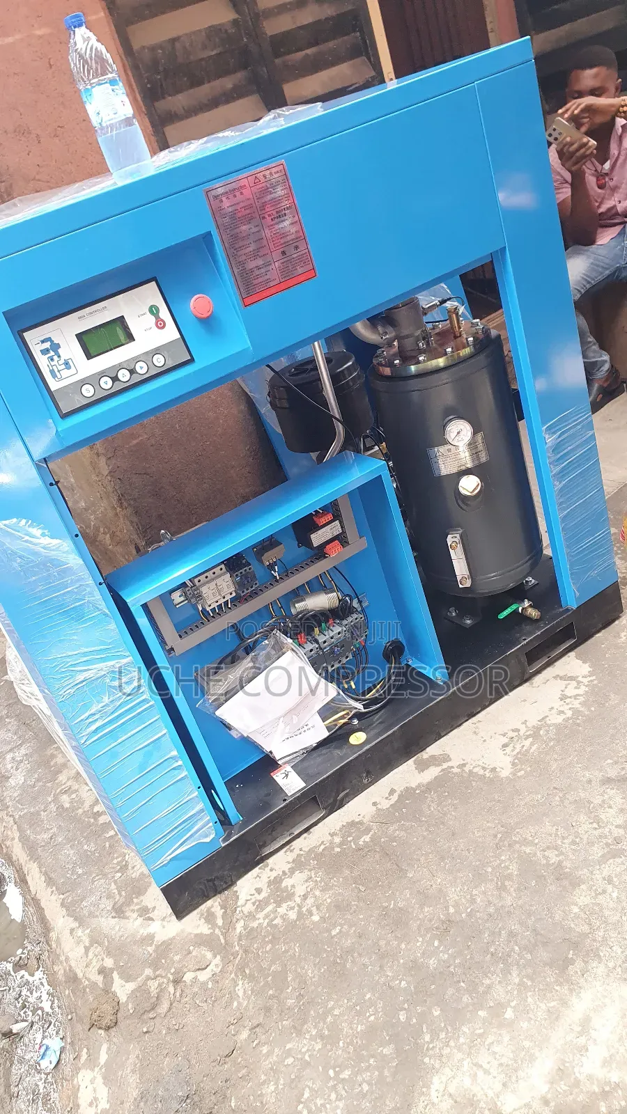 Screw Air Compressor 37kw 50hp 8bar Original One