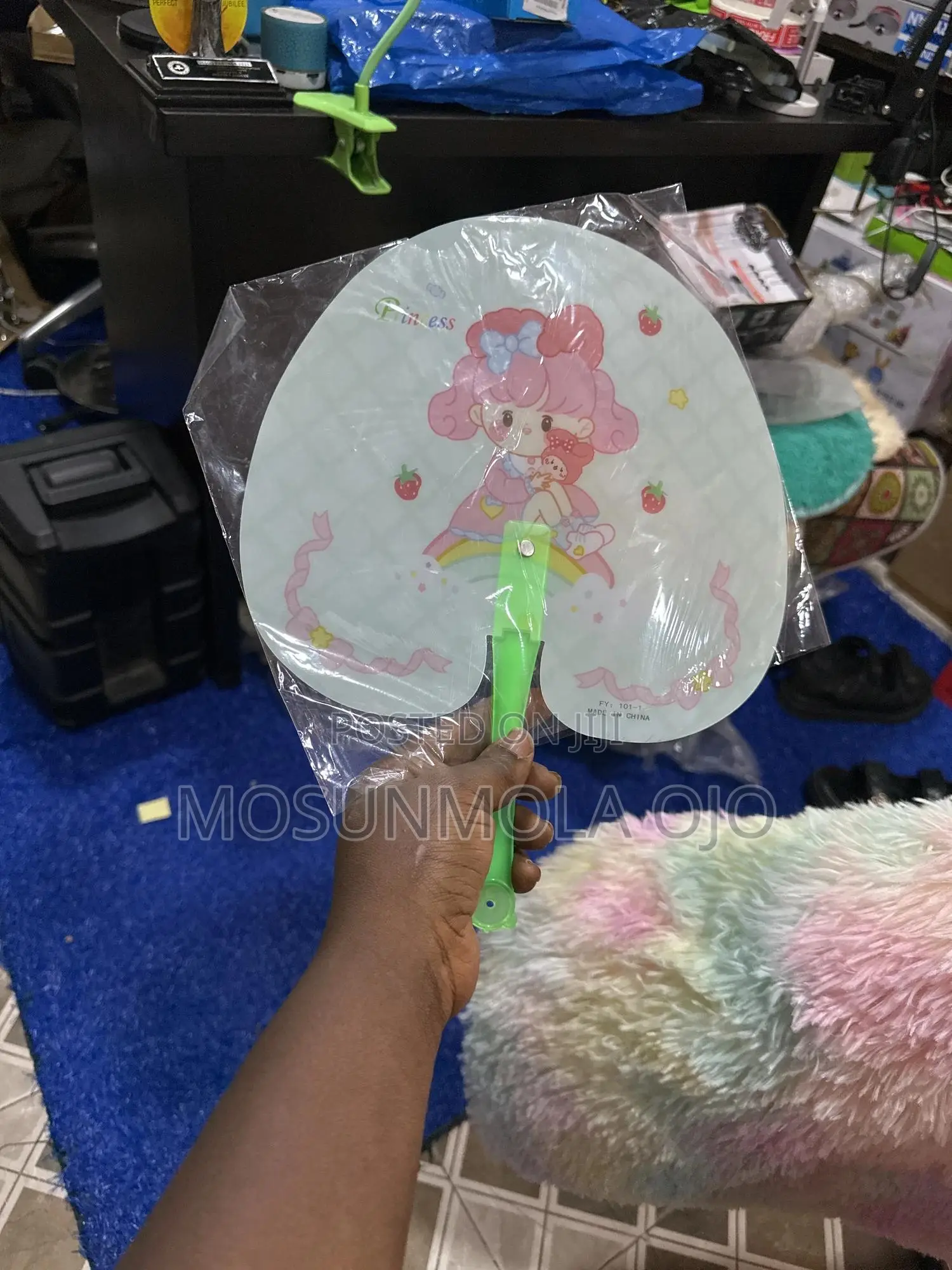 Cartoon Cute Handheld Fan Children Gift