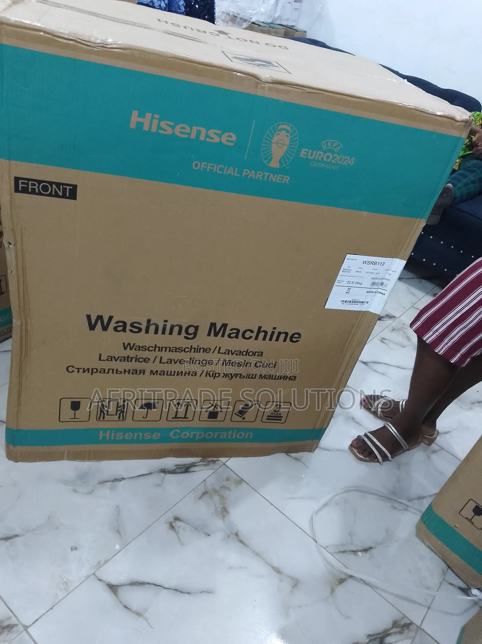 Brand New Hisense 11kg Washing Machine