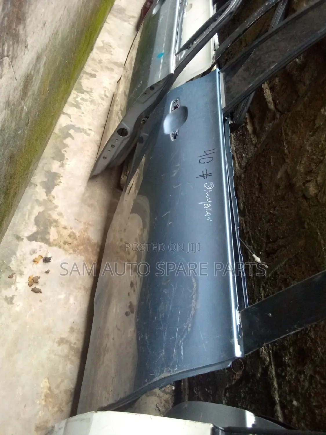 Toyota Highlander 08 Empty Door Back Right Side