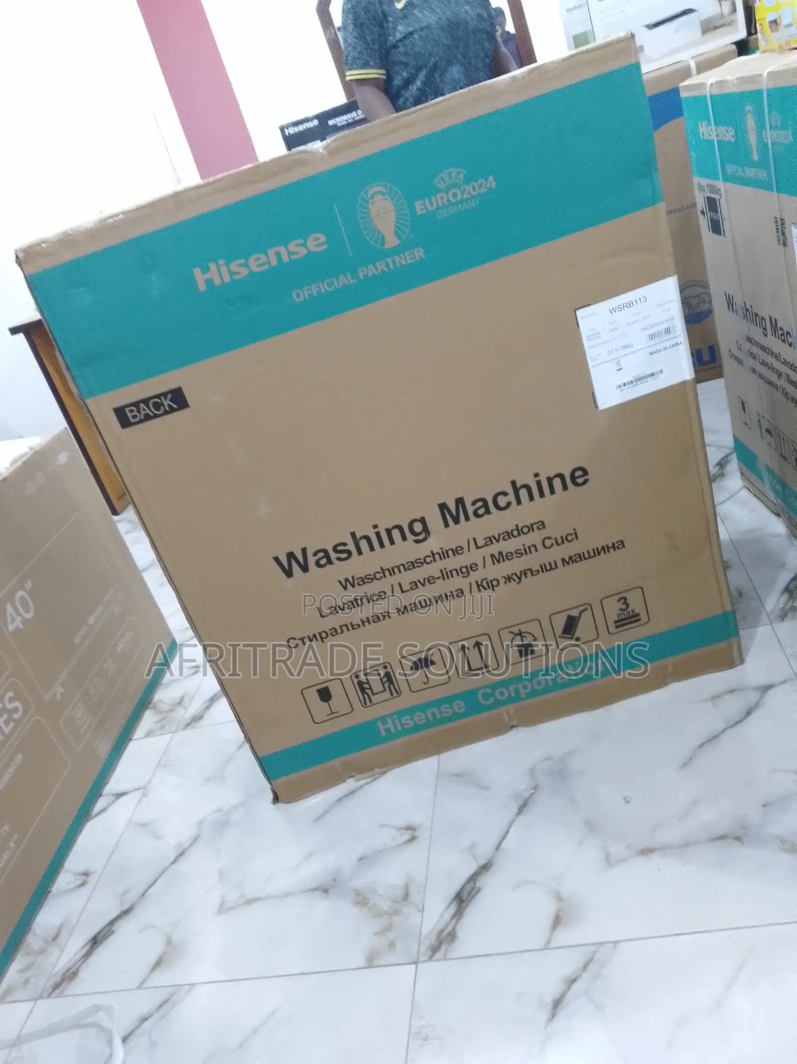 11kg Hisense Twin Tub Washing Machine (Wash and Spin)