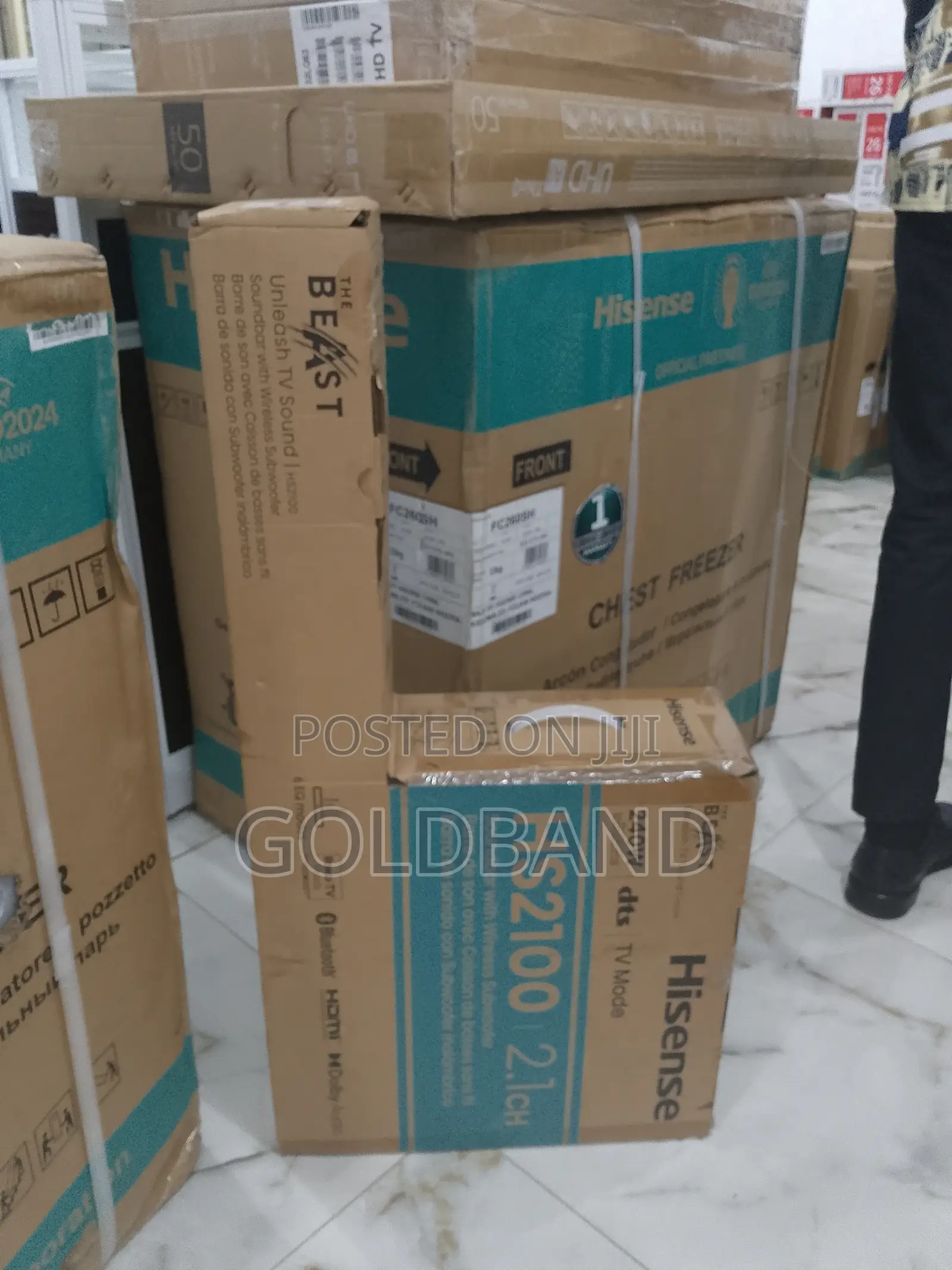Brand New Loud Hisense Hs2100 240watt Sound Bar