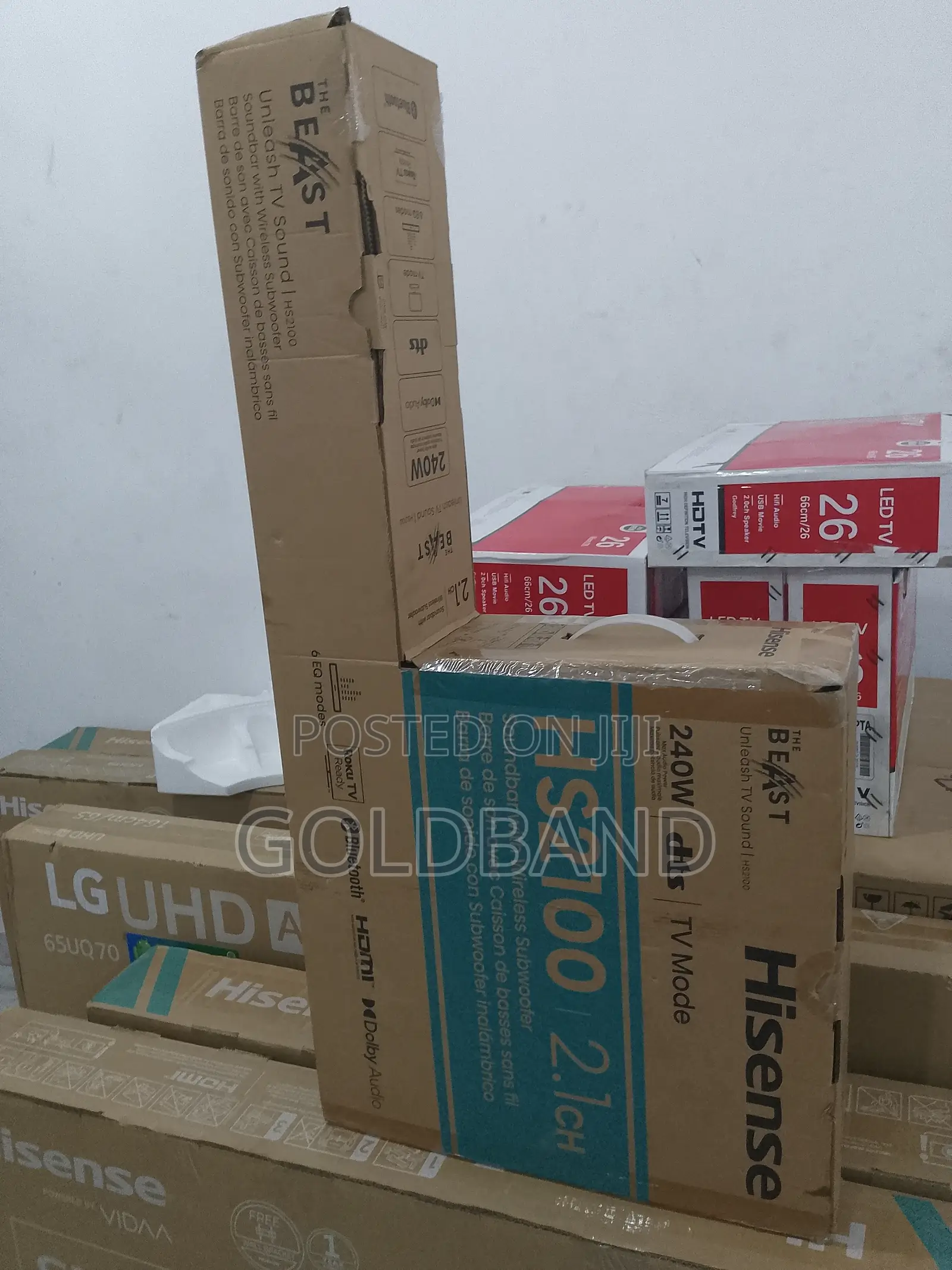 Effective and Loud Hs2100 240W Sound Bar System