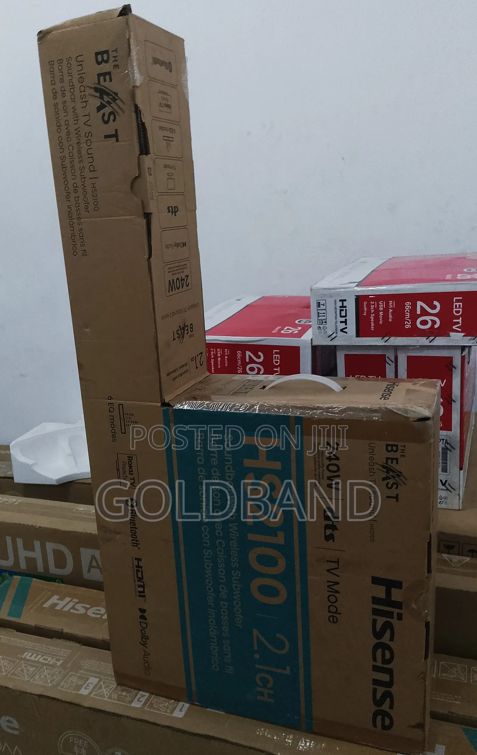 Extremely Loud Hs2100 240W Sound Bar System