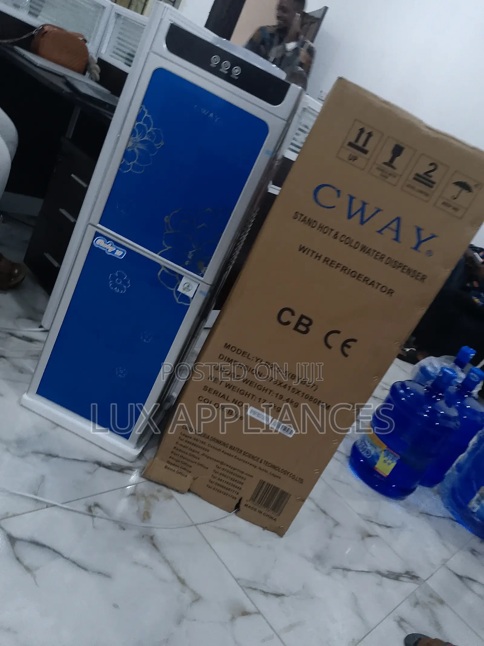 The Brand New Blue Cway Dispenser