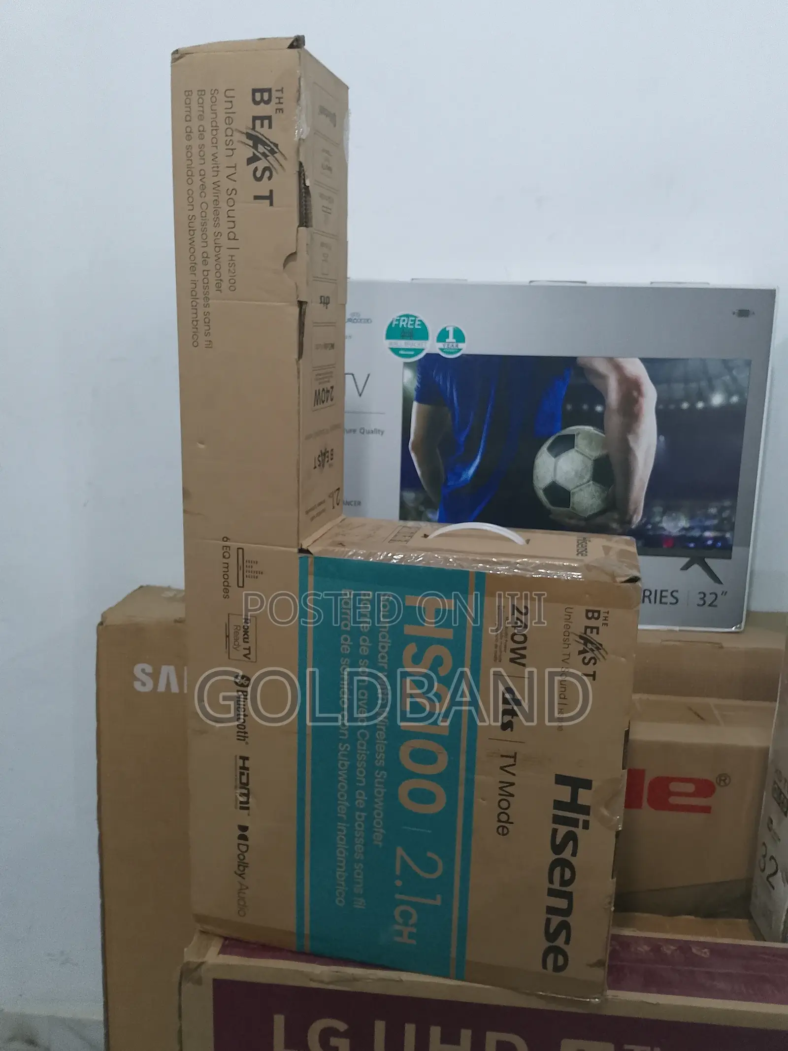 Affordablle Quality Hisense Hs2100 240watt Sound Bar