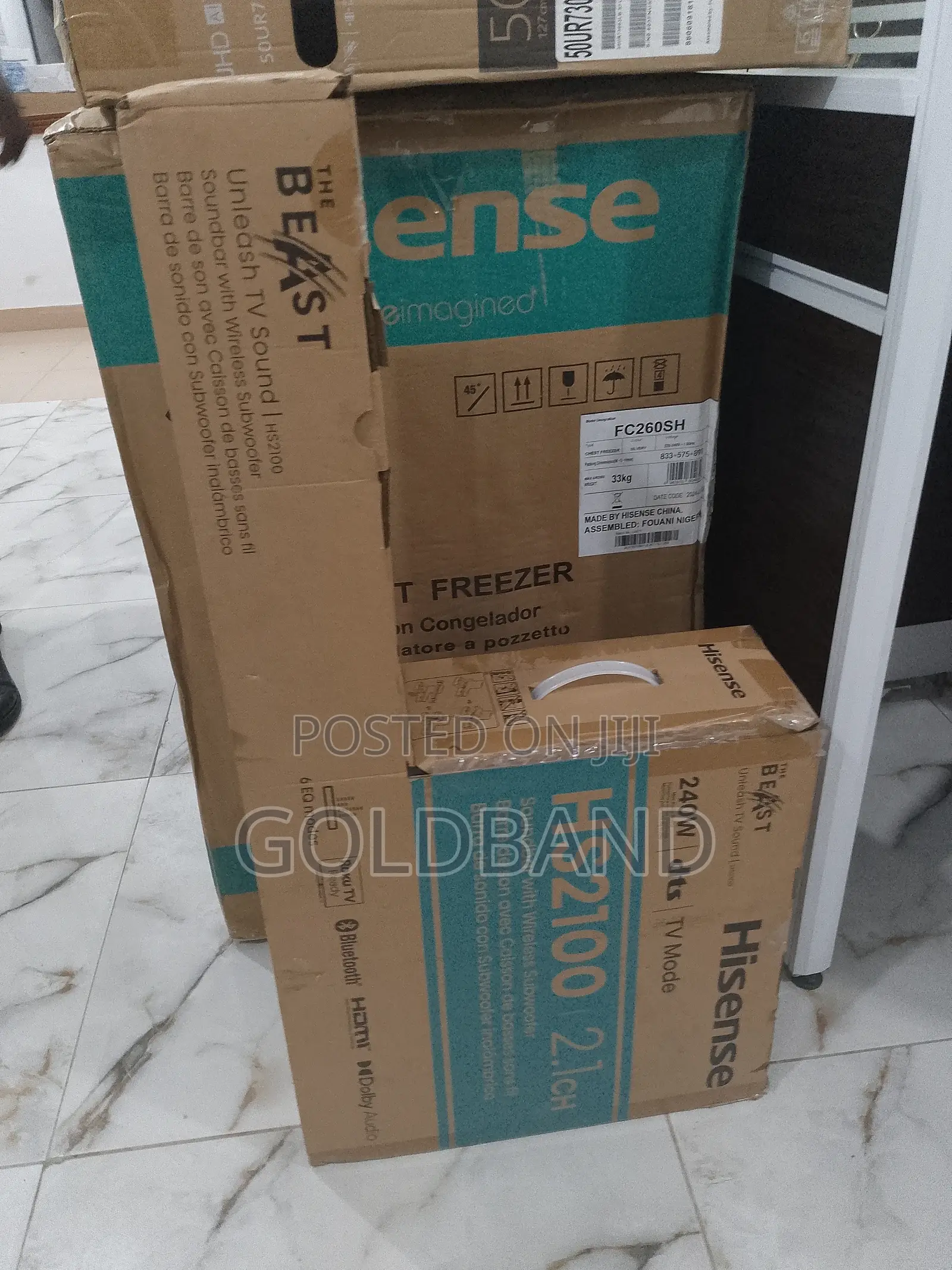 High Authentic Hs2100 240W Hisense Sound Bar