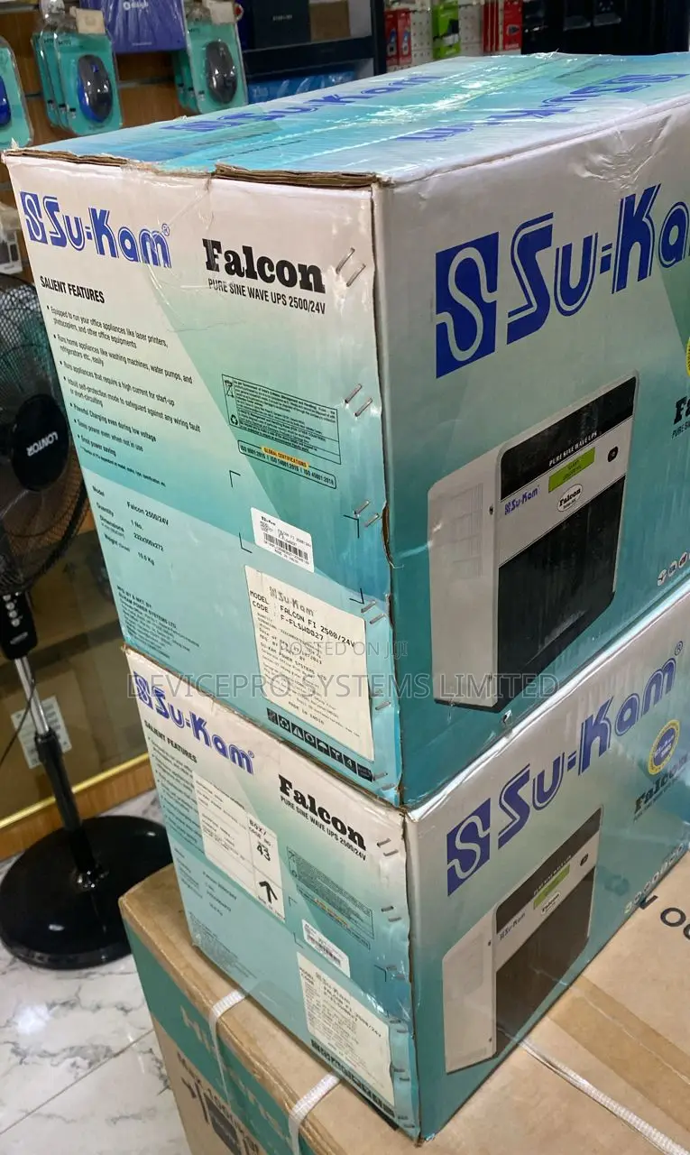 Sukam 2.5kva 24v Falcon+ Pure Sine Wave Inverter