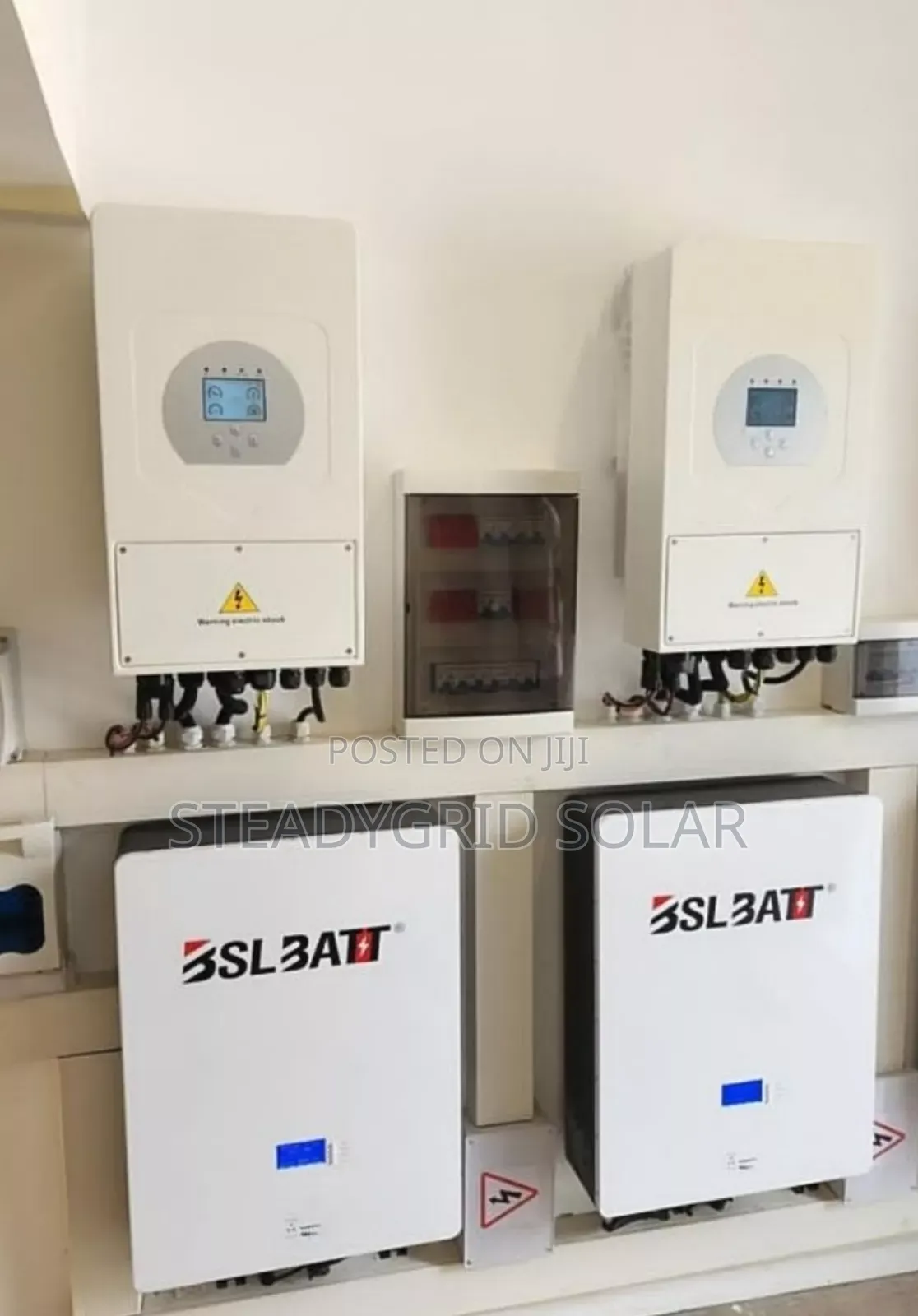 20kva DEYE Solar Inverter With 20kwh BSL Lithium Batteries 