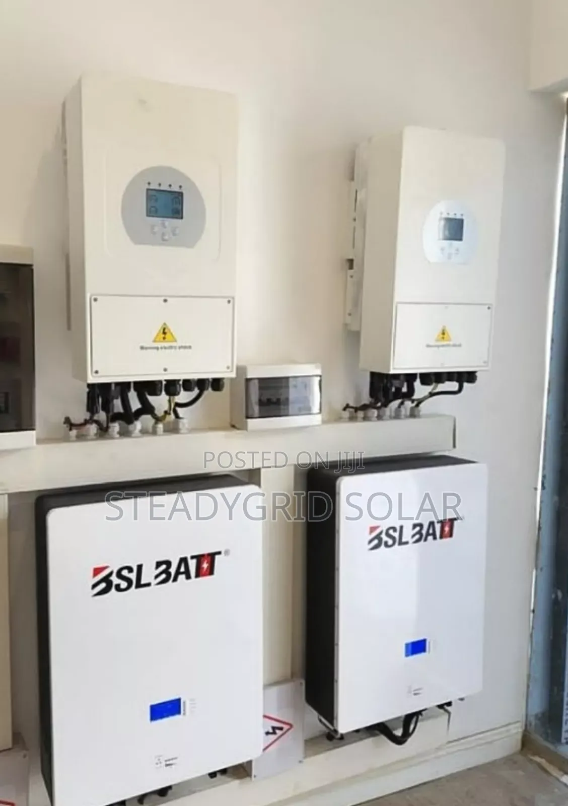 20kva DEYE Solar Inverter With 20kwh BSL Lithium Batteries 