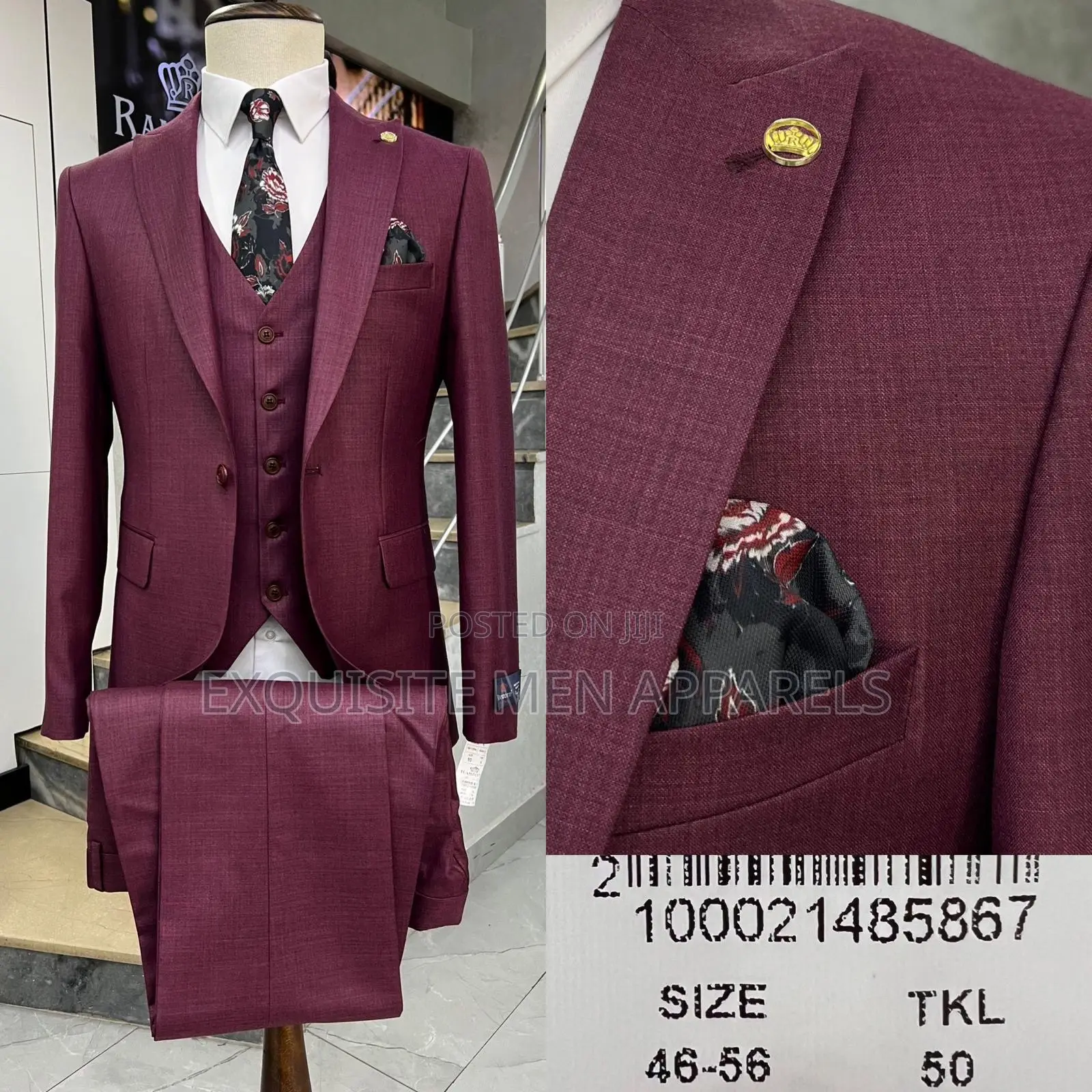 Italian Style Formal Turkish Men’S Suit
