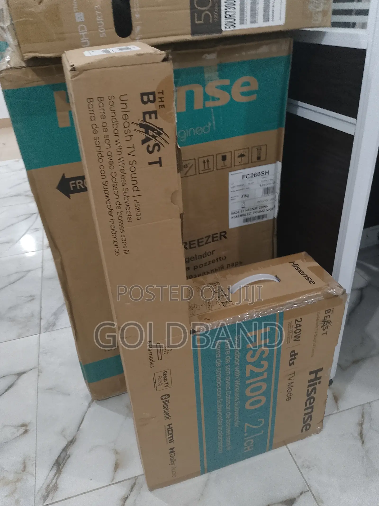 New-in-Stock Hs2100 Hisense Sound Bar "240watt"