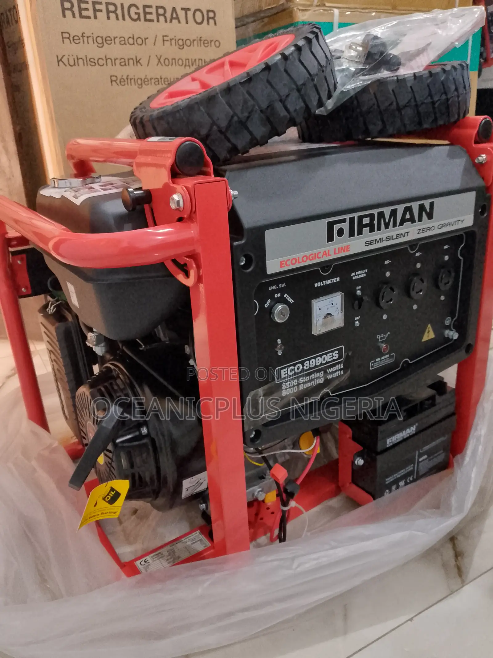 Super Standard 8.5kva Fireman Generator