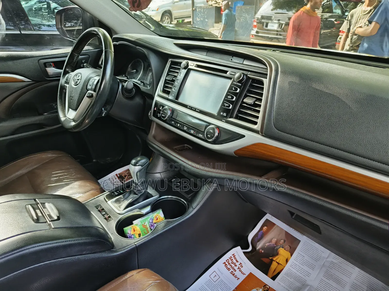 Toyota Highlander Limited Platinum 2019 Brown
