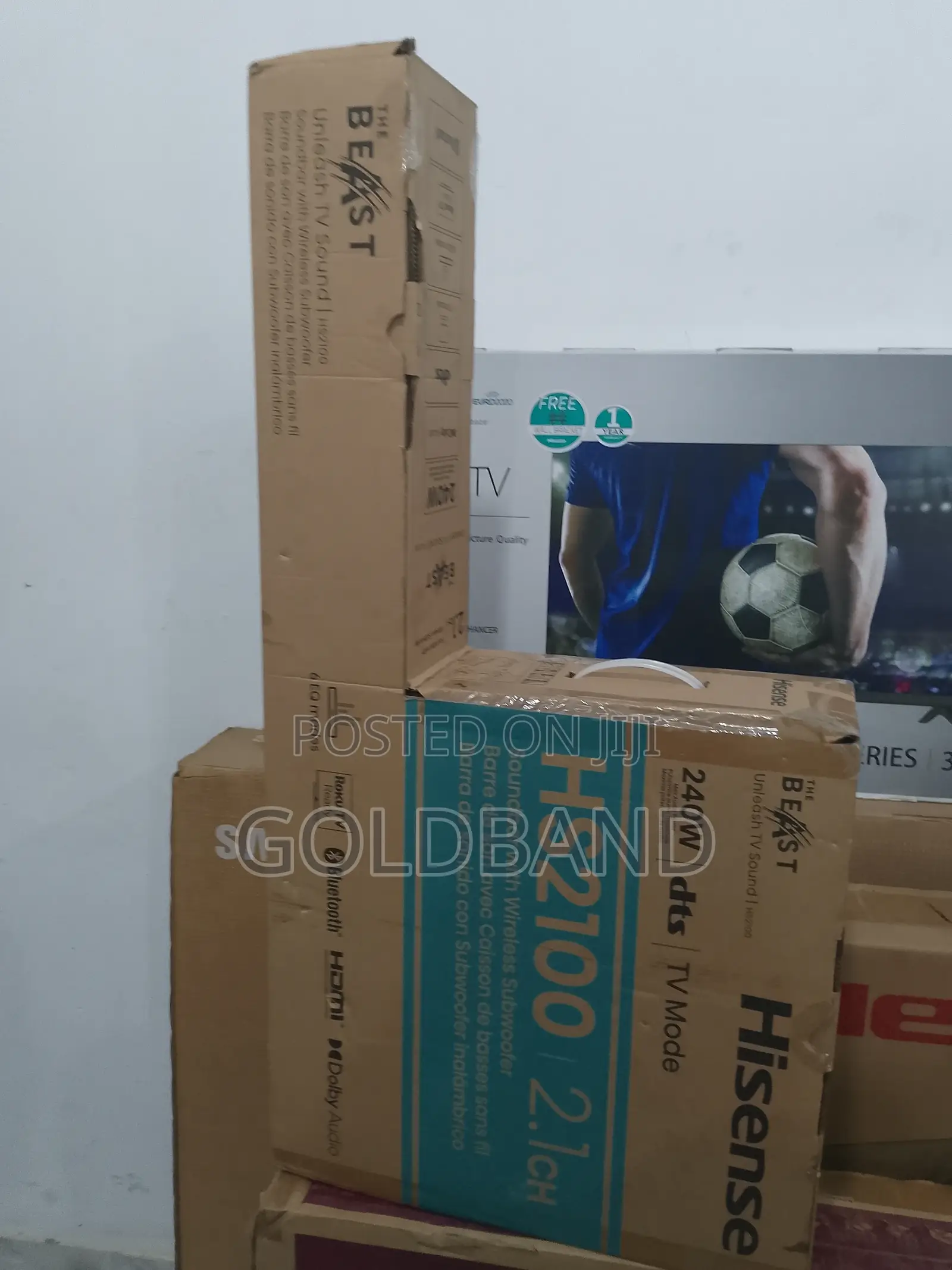High Standard and Loud Hs2100 240watt Sound System